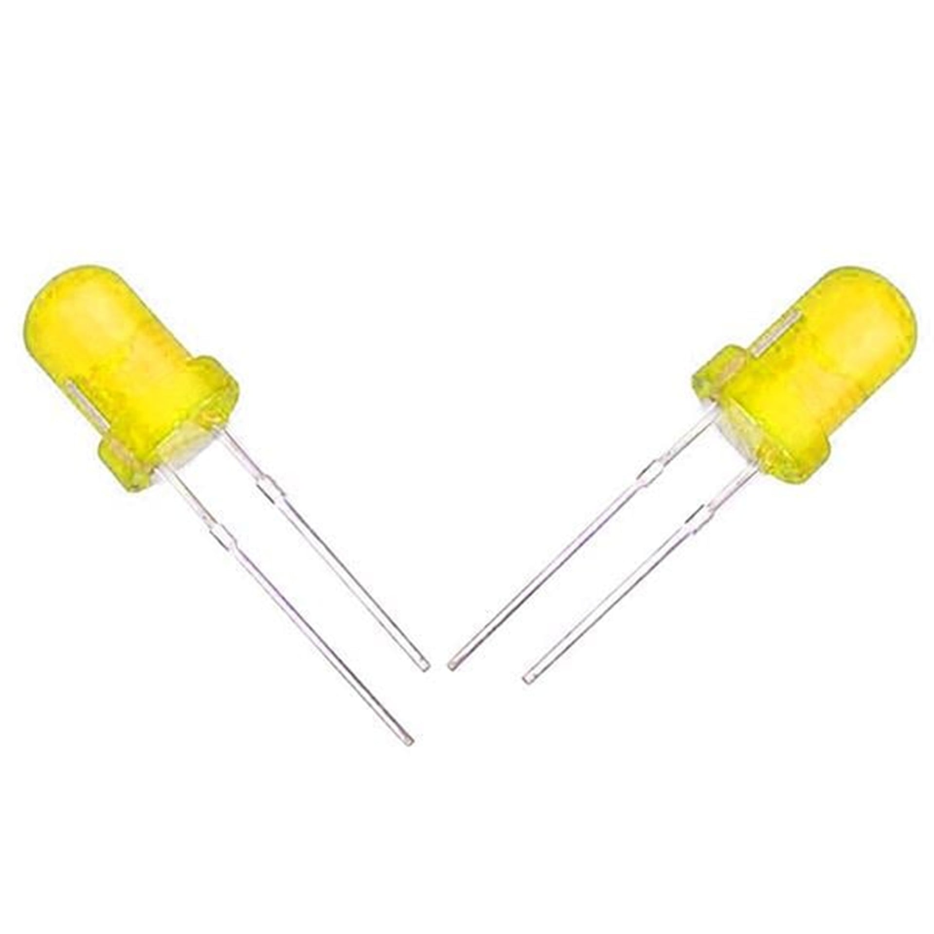 Oem Halmet Mantar Led 4.8mm Sarı - Mantar Ledler