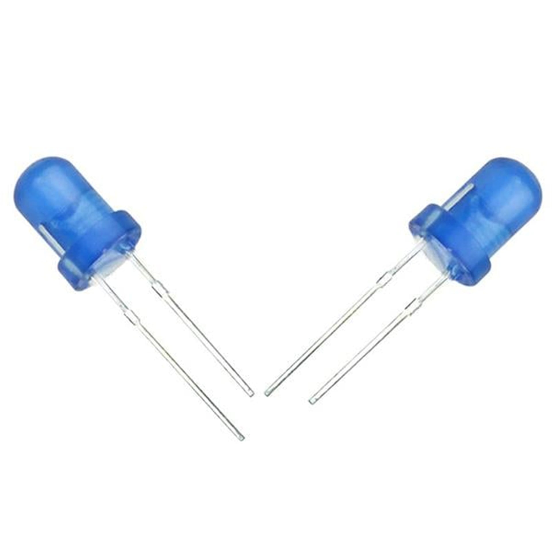 Oem Halmet Mantar Led 4.8mm Mavi - Mantar Ledler