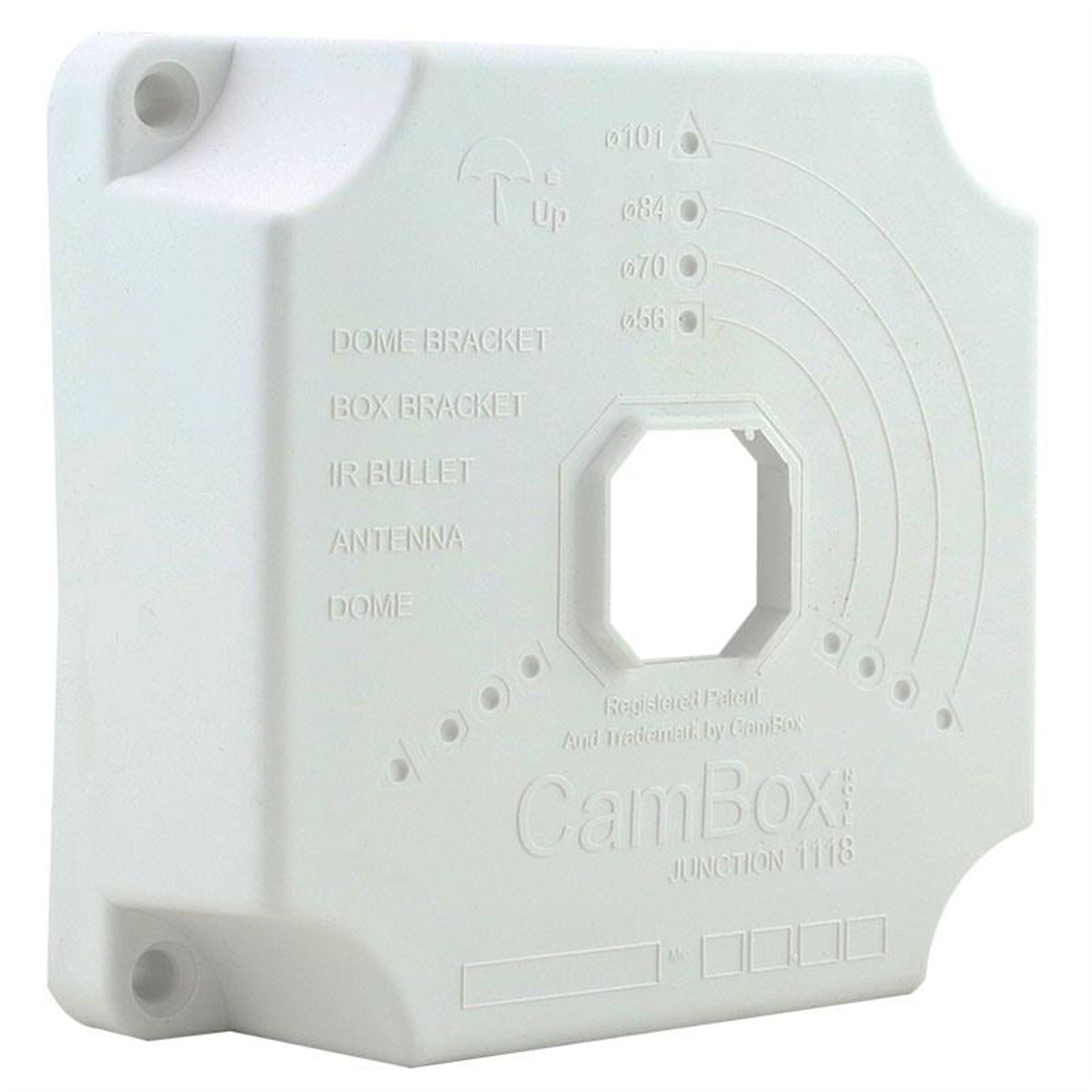 HBF Hbf Büyük 12.8X12.8X5 Dome Kamera Montaj Aparatı - Güvenlik Ekipmanları