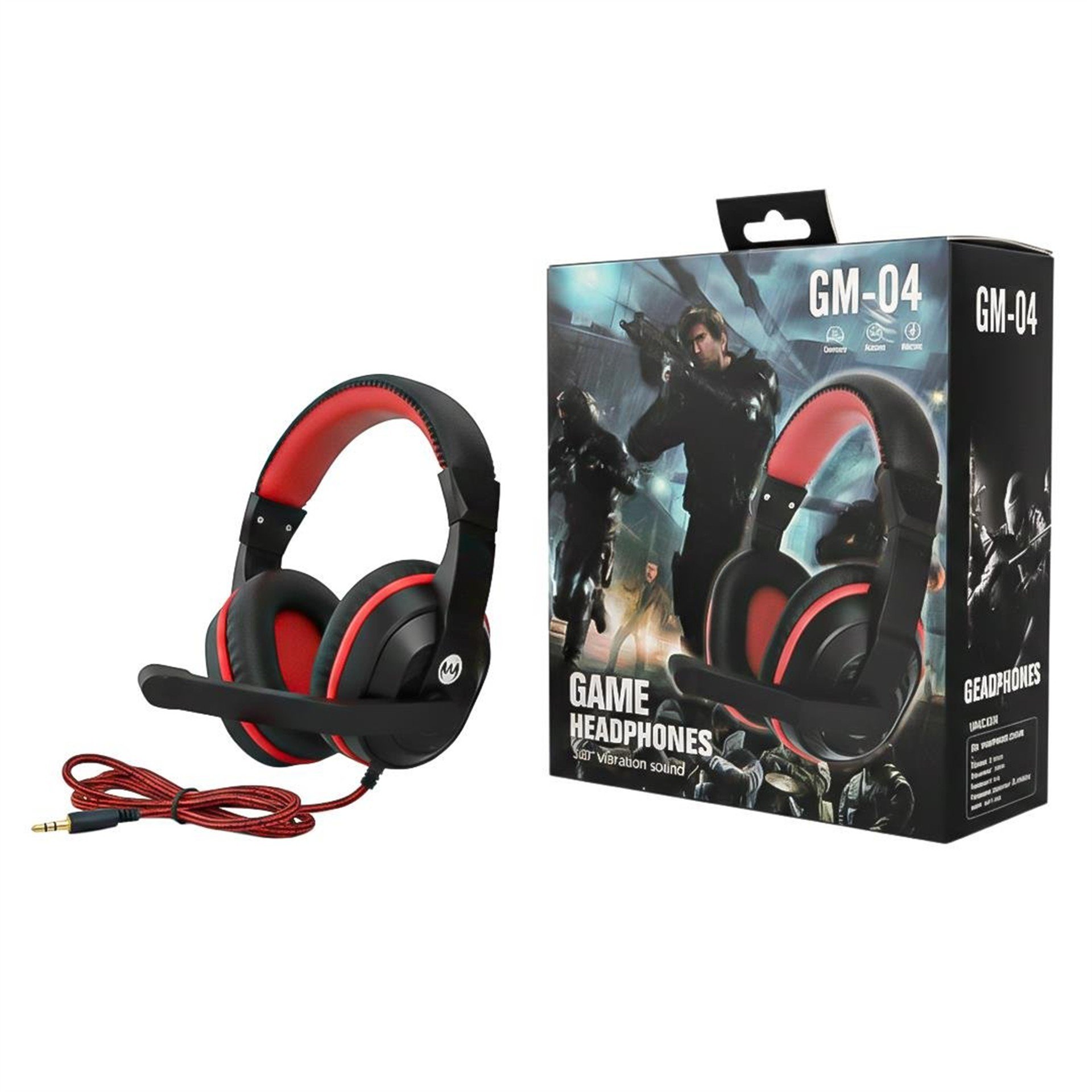 Hello Hello 3.5 Mm Stereo Kablolu Ledli Mikrofonlu Siyah Gaming Oyuncu Kulaklık HL-5351 - Gaming Kulaklık