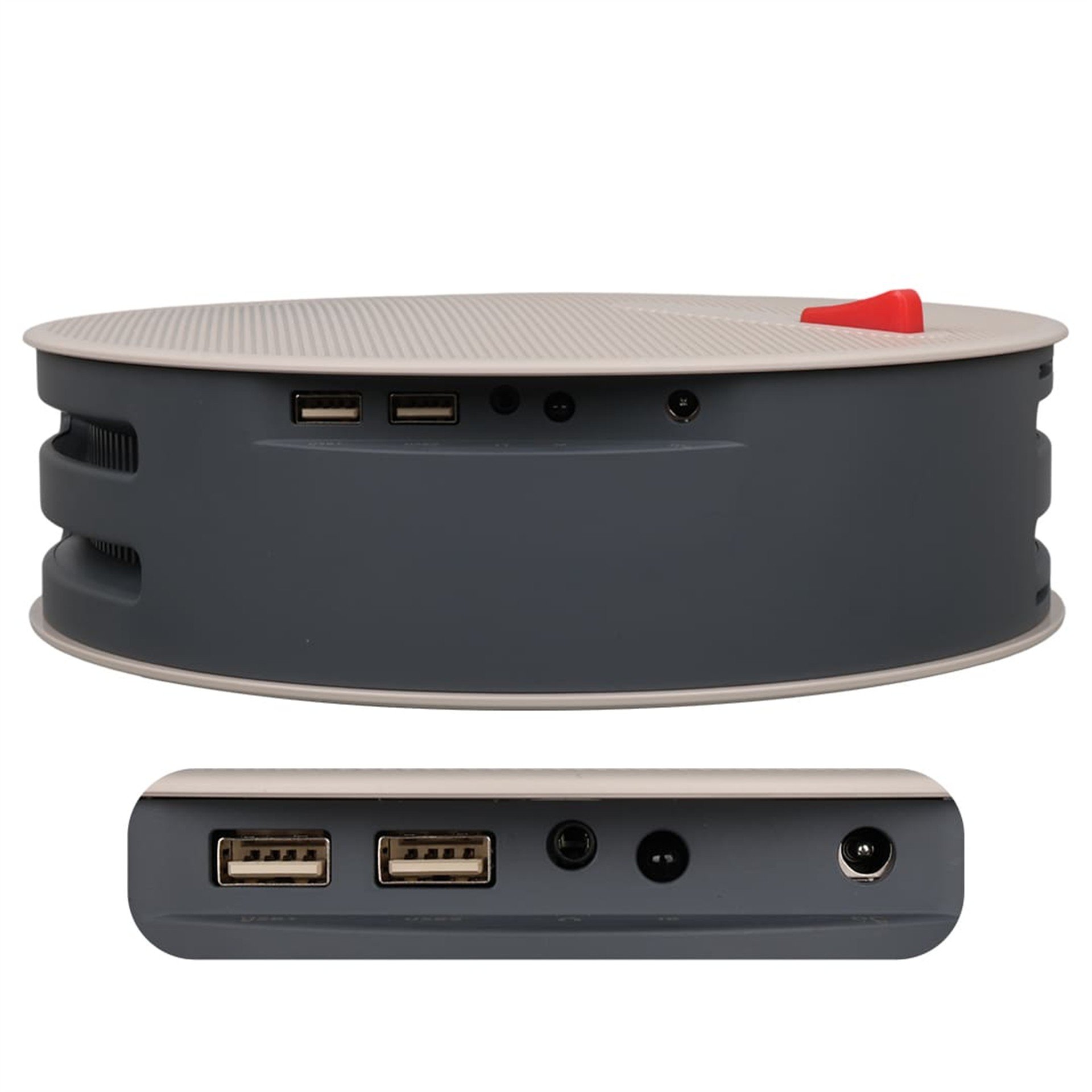 Hello Hello Q3A  2xUSB Android Sürümlü 2GB RAM 1080P Dik - Yatay Kullanım Projeksiyon Ev Sinema Sistemi - Projeksiyon Cihazı