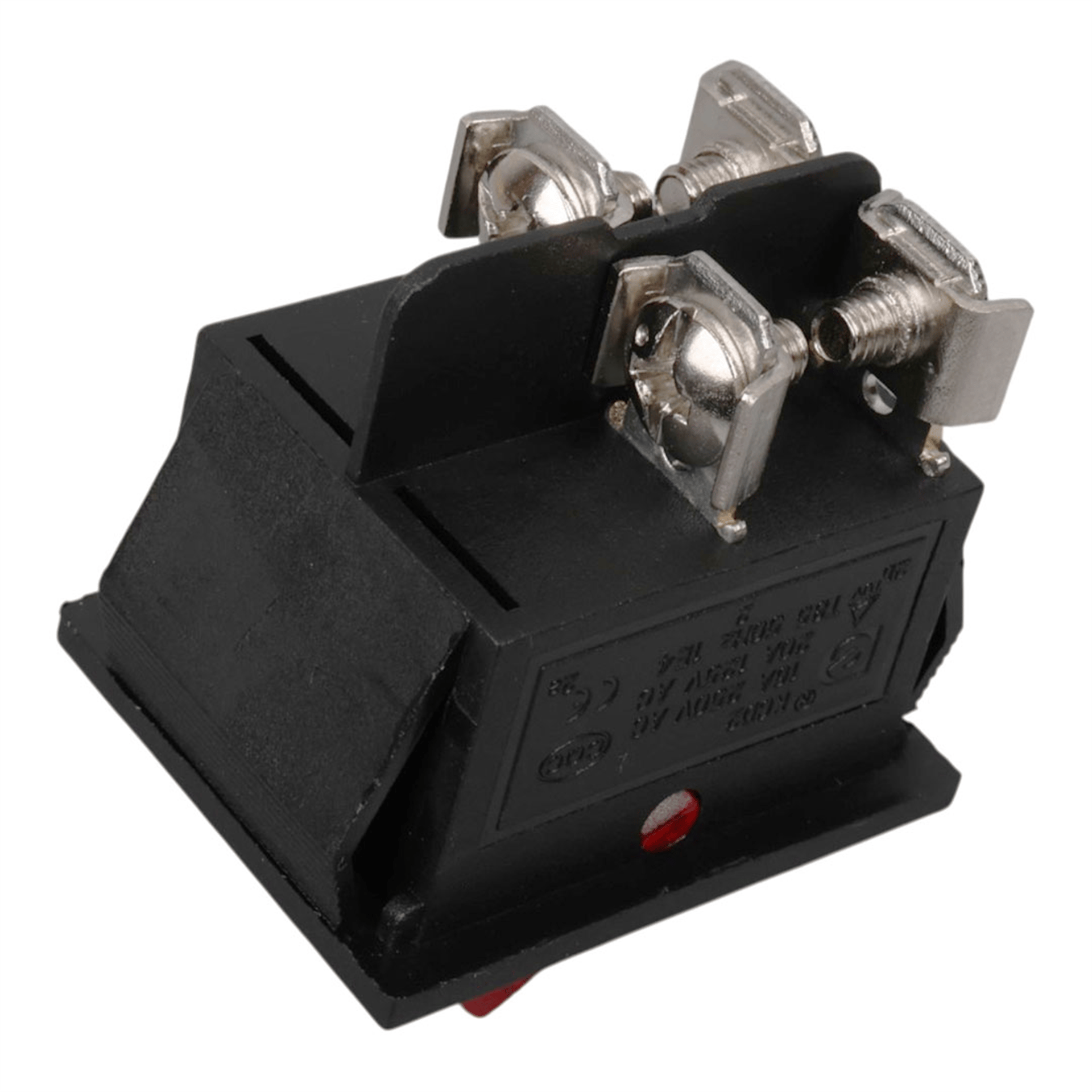 Powermaster IC-104C Geniş Işıklı 4P On-Off Anahtar - Fiş - Jack - Şase - Buton - Konnektör