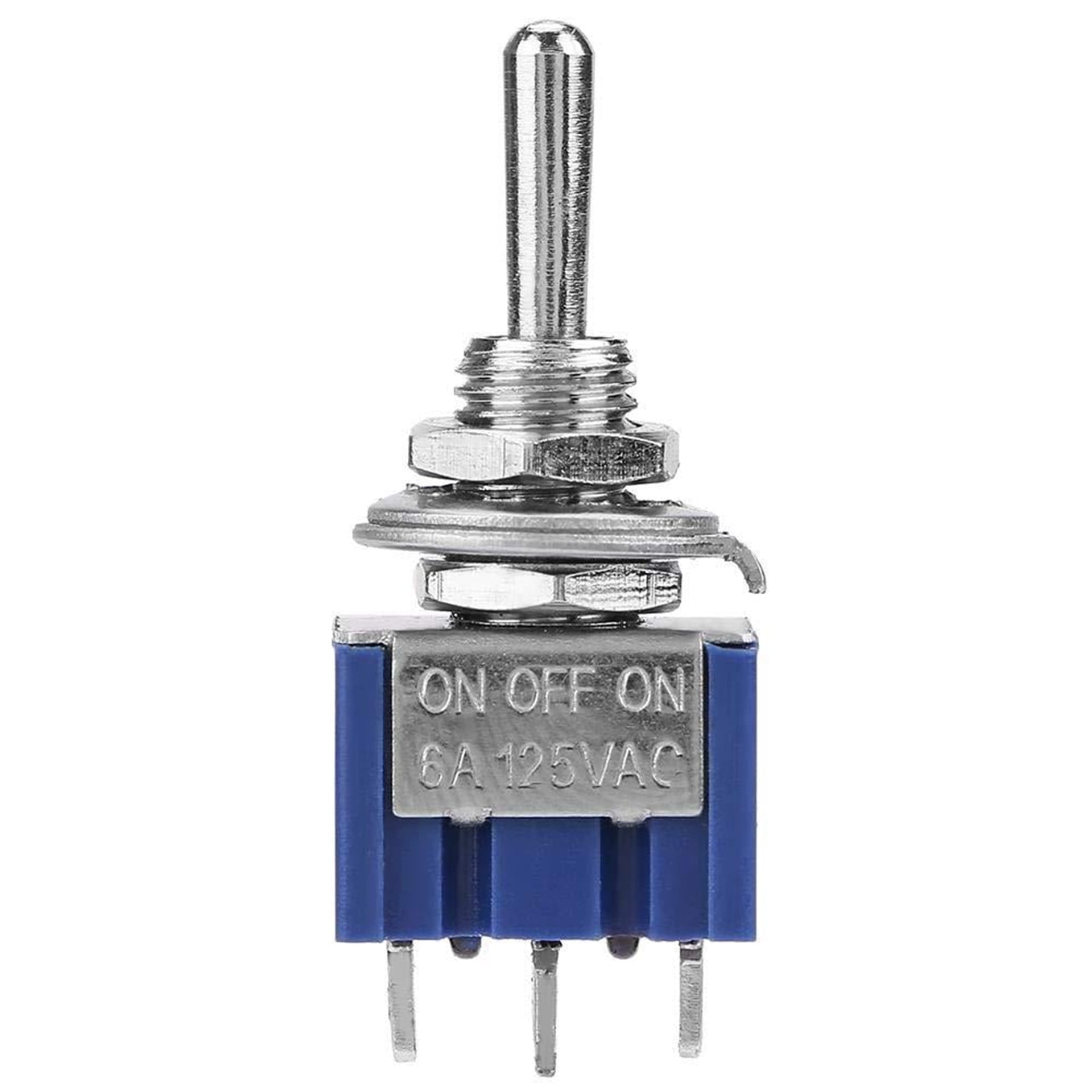 Powermaster IC-140 On-Off-OnØ6mm MTS-103 3P Toggle Switch - Fiş - Jack - Şase - Buton - Konnektör