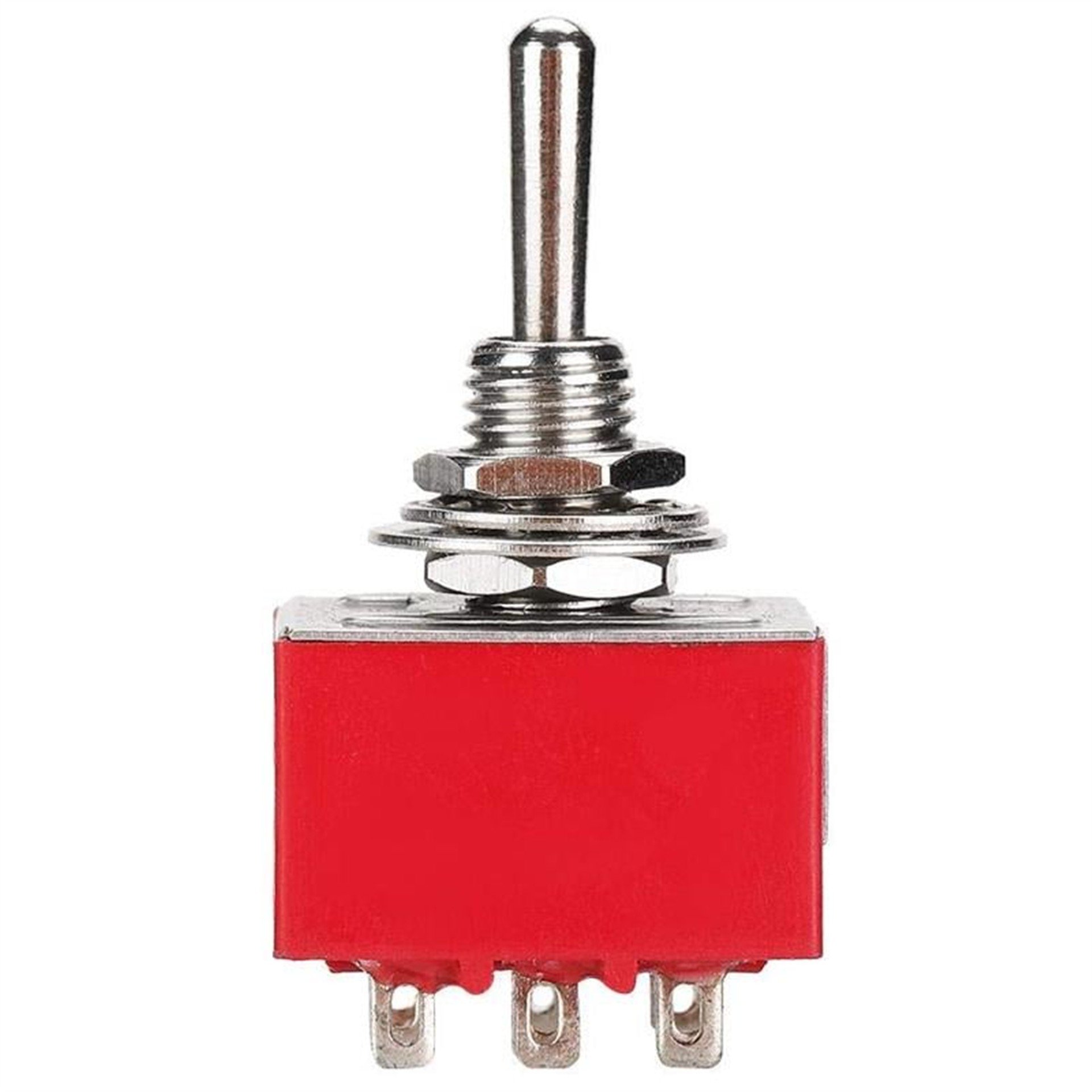 Powermaster IC-148B  9 Pin On-Off Ø6Mm Toggle Switch MTS-303 - Fiş - Jack - Şase - Buton - Konnektör