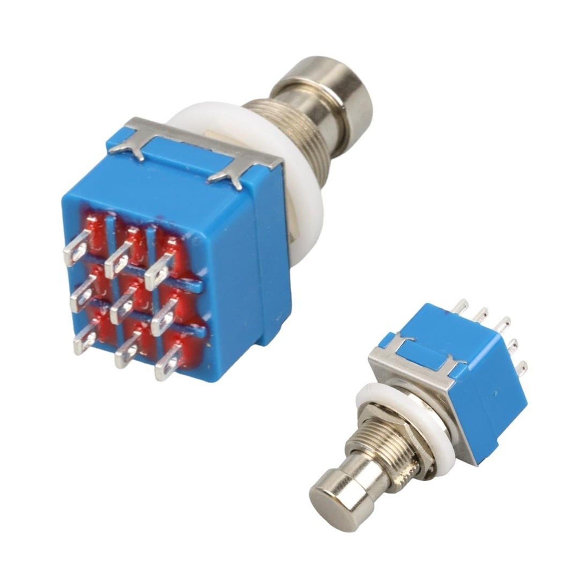 Oem IC-148J-9 / Pbs-24-302 Pedal Switch Kalıcılı 9P - Fiş - Jack - Şase
