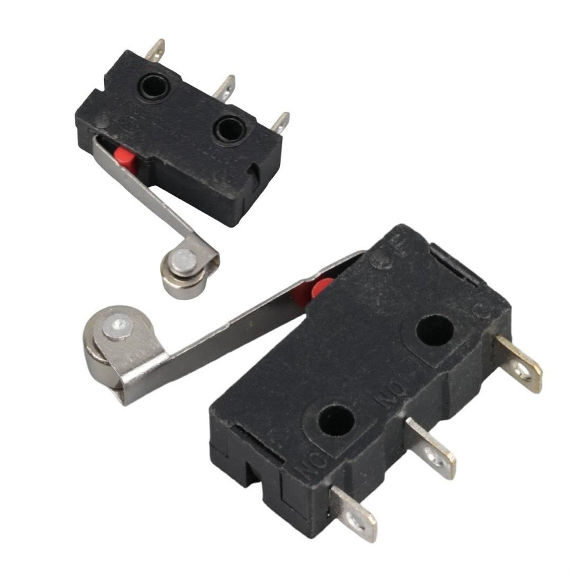 Oem IC-168 / KW4-Z5F Micro Switch Lehim Bacak Makaralı 5A/250Vac - Fiş - Jack - Şase