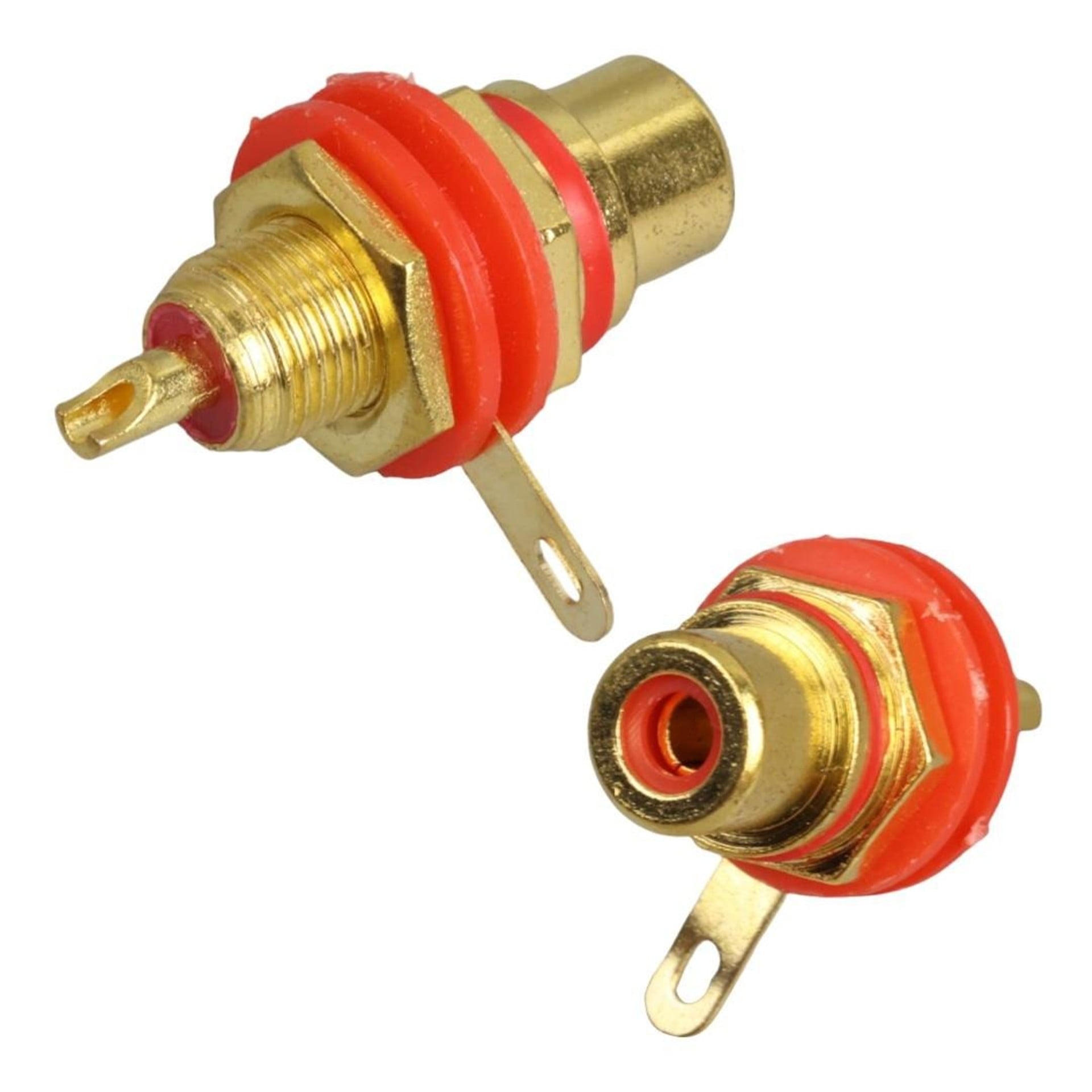 Oem IC-261C Rca Gold Şase - Fiş - Jack - Şase