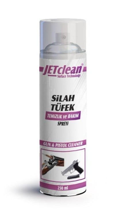 JETCLEAN 250 ML SİLAH - TÜFEK - TABANCA TEMİZLEME KORUMA YAĞI