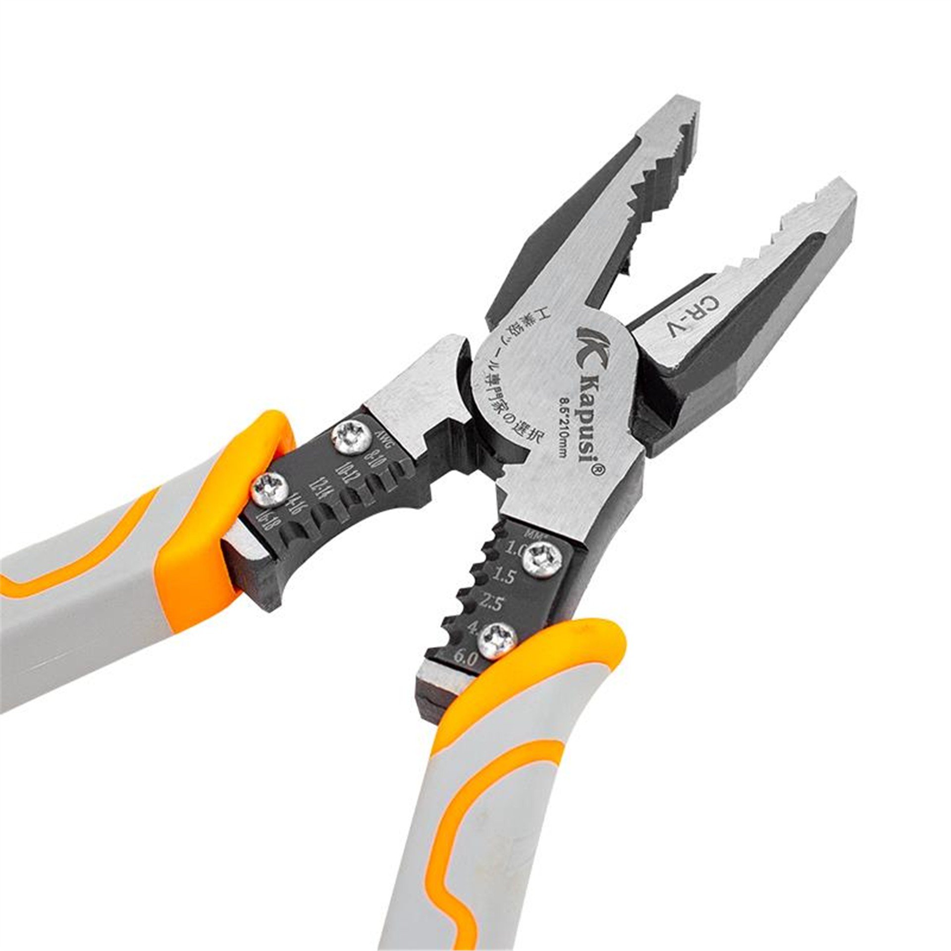 Kapusi Kapusi 8.5 inç Pense - Kablo Sıyırıcı K-8073 - Kablo Soyucular