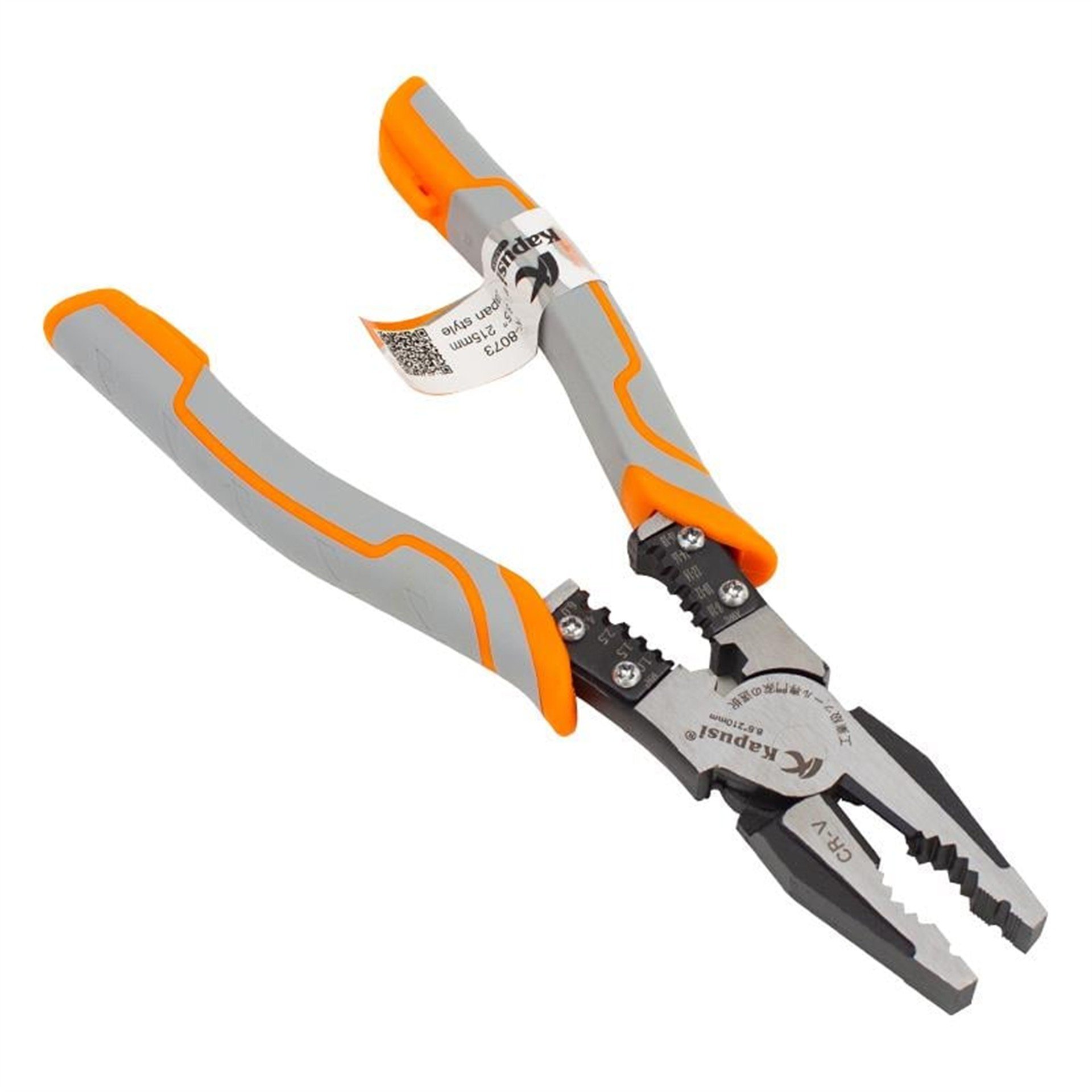 Kapusi Kapusi 8.5 inç Pense - Kablo Sıyırıcı K-8073 - Kablo Soyucular