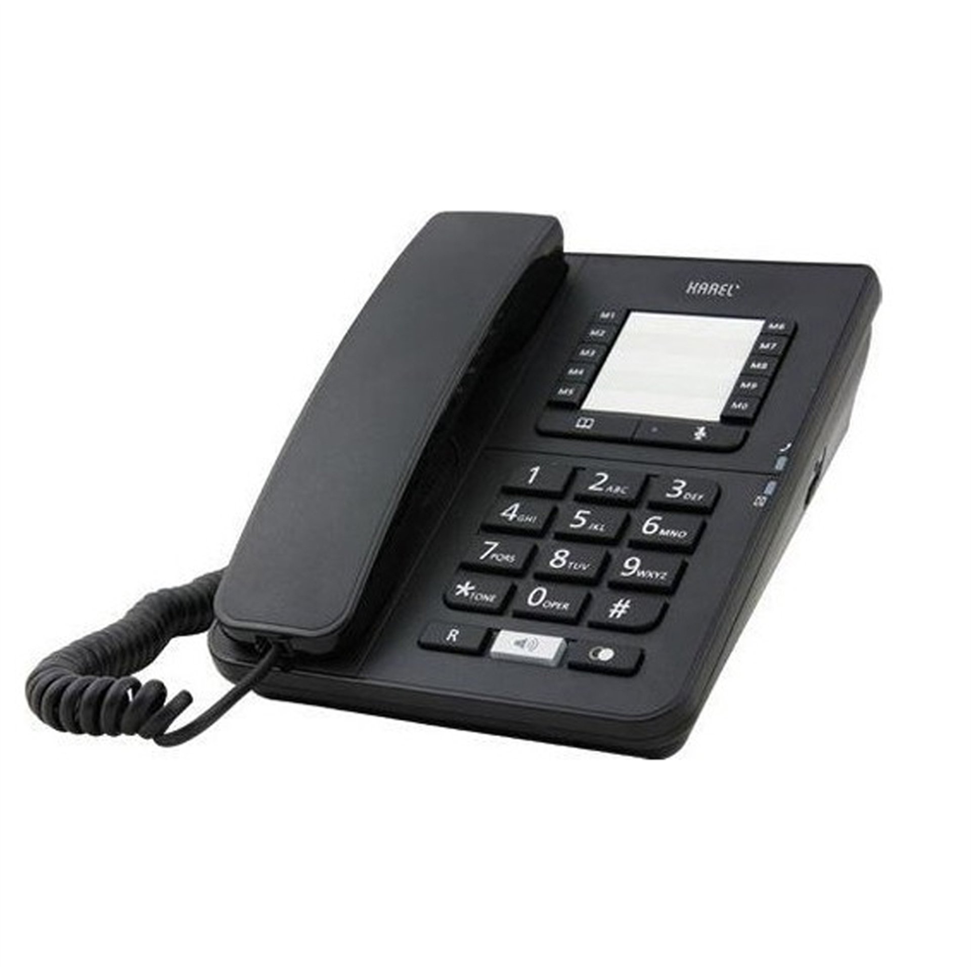 Mert-er Elektronik KAREL TM-142 KABLOLU EKRANSIZ SİYAH MASAÜSTÜ TELEFON - Kategorisiz