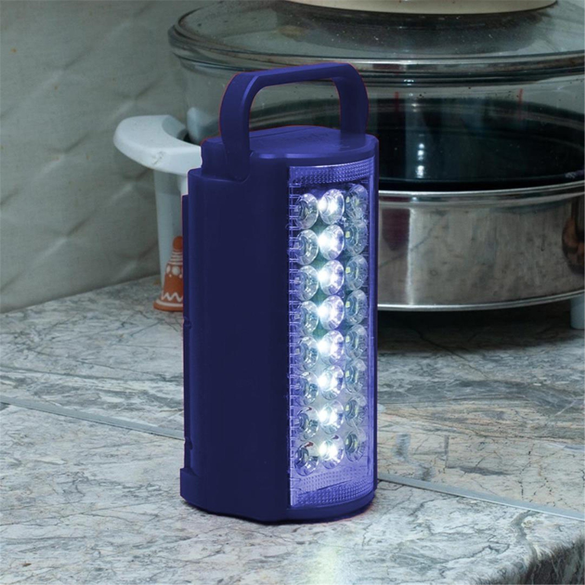 Kinsach Kinsach KS-824 24 Ledli Şarjlı Çok Fonksiyonlu Güçlü Işıldak PowerBank Özellikli - Fener ve Işıldaklar