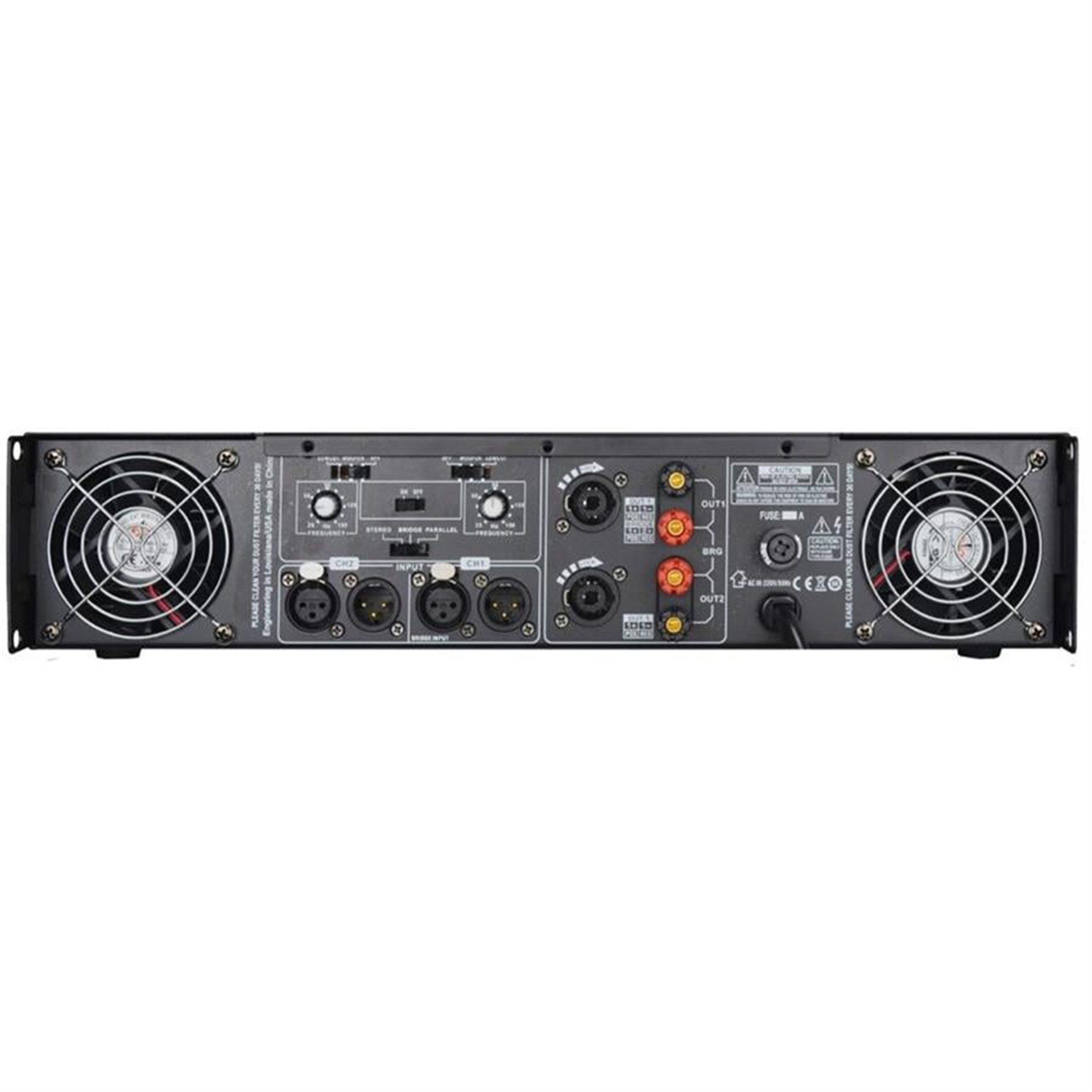 König König A-2000 /S 4 Ohm 2X980 W Power Anfi - Seslendirme Amfileri