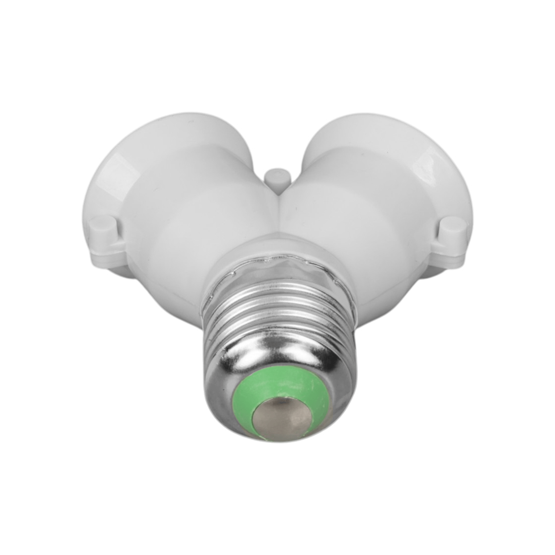 LedX Ledx DY-101 E27 Duy Çoğaltıcı (Tek Duydan Çift E27 Lamba Bağlantısı) - Fişler-Prizler