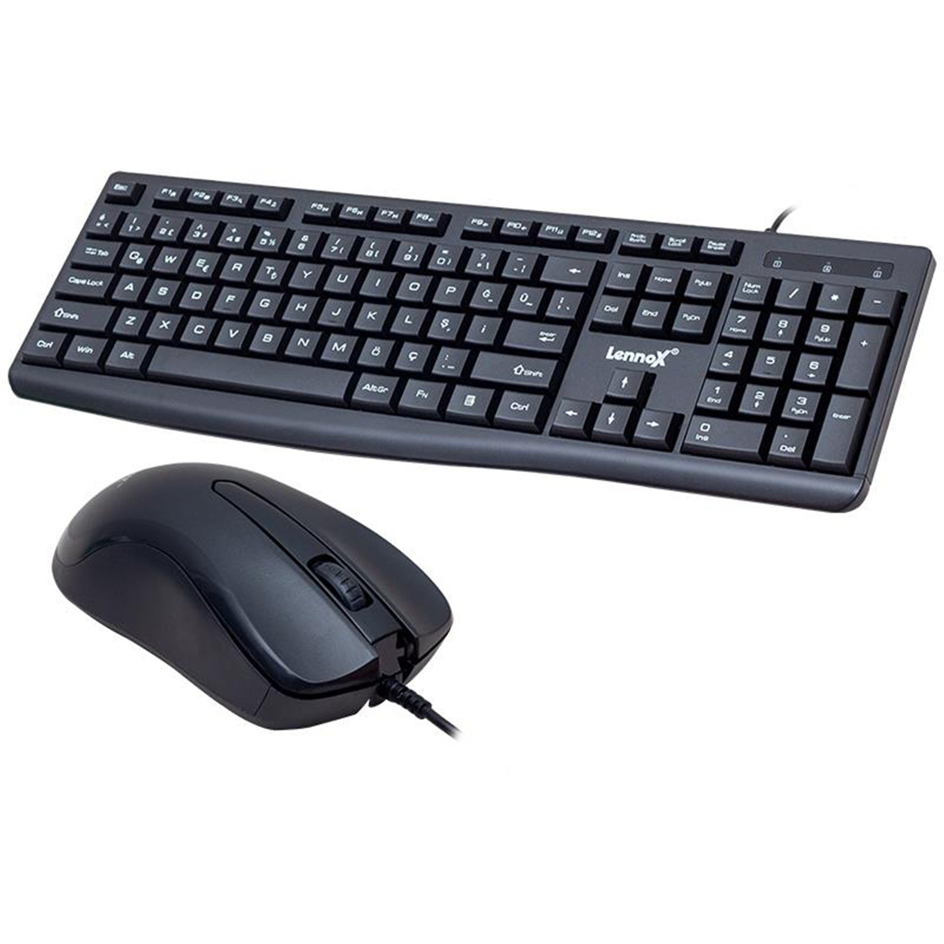 Lennox Lennox 813S Kablolu Klavye Mouse Set - Klavye & Mouse Set