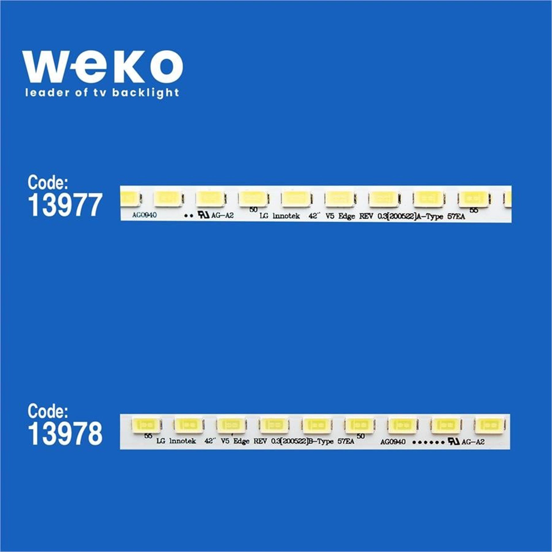 Weko Lg 42LE4600-TA.ZMDDLJK 42'' 4 Adet Tv Led Bar - LG Led Bar