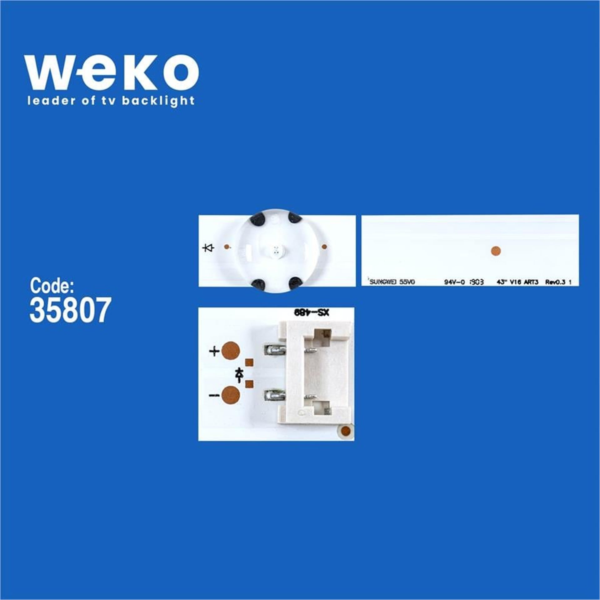 Weko Lg 43LH570V-ZD.APDWLWK 43'' 3 Adet Tv Led Bar - LG Led Bar