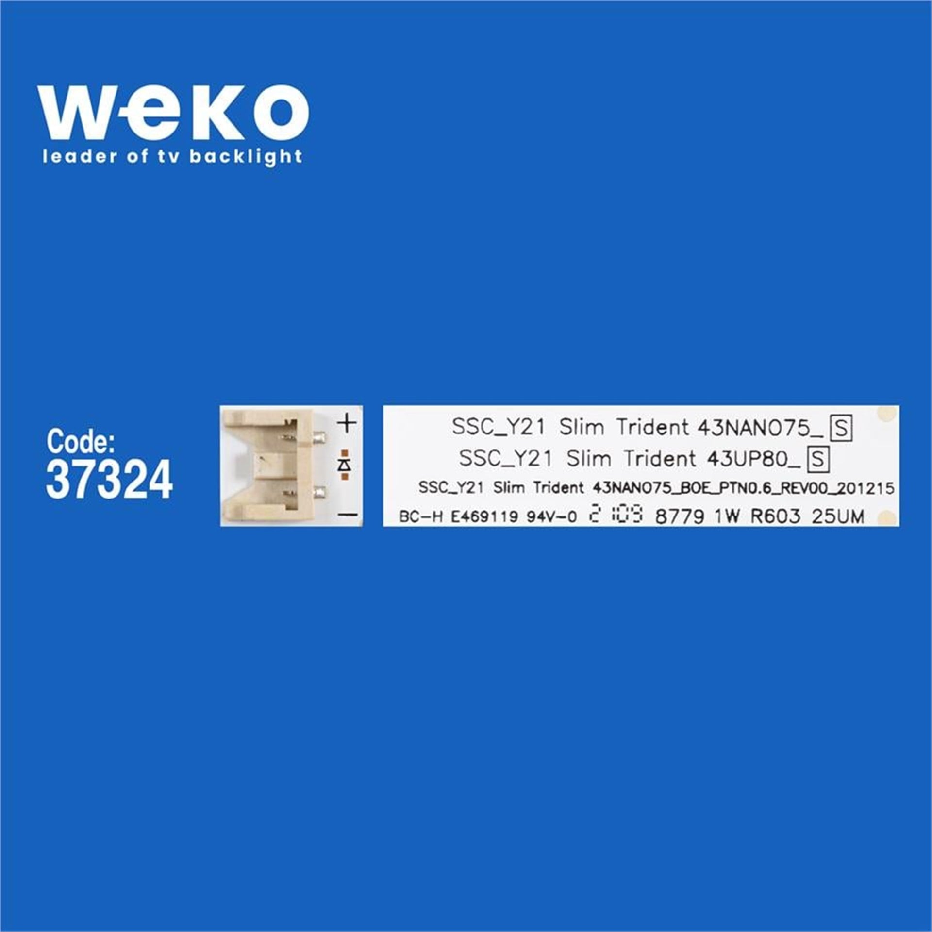 Weko Lg 43NANO75UPA.BUSYLJM 55'' 3 Adet Tv Led Bar - LG Led Bar
