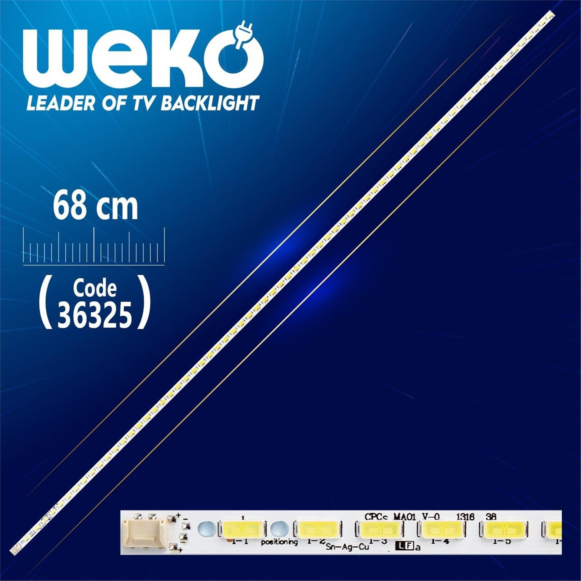 Weko Lg Innotek 60Inch 7030Pkg 68Ea R-Type Rev0.2 - 68 Ledli - 67,7 Cm - LG Led Bar