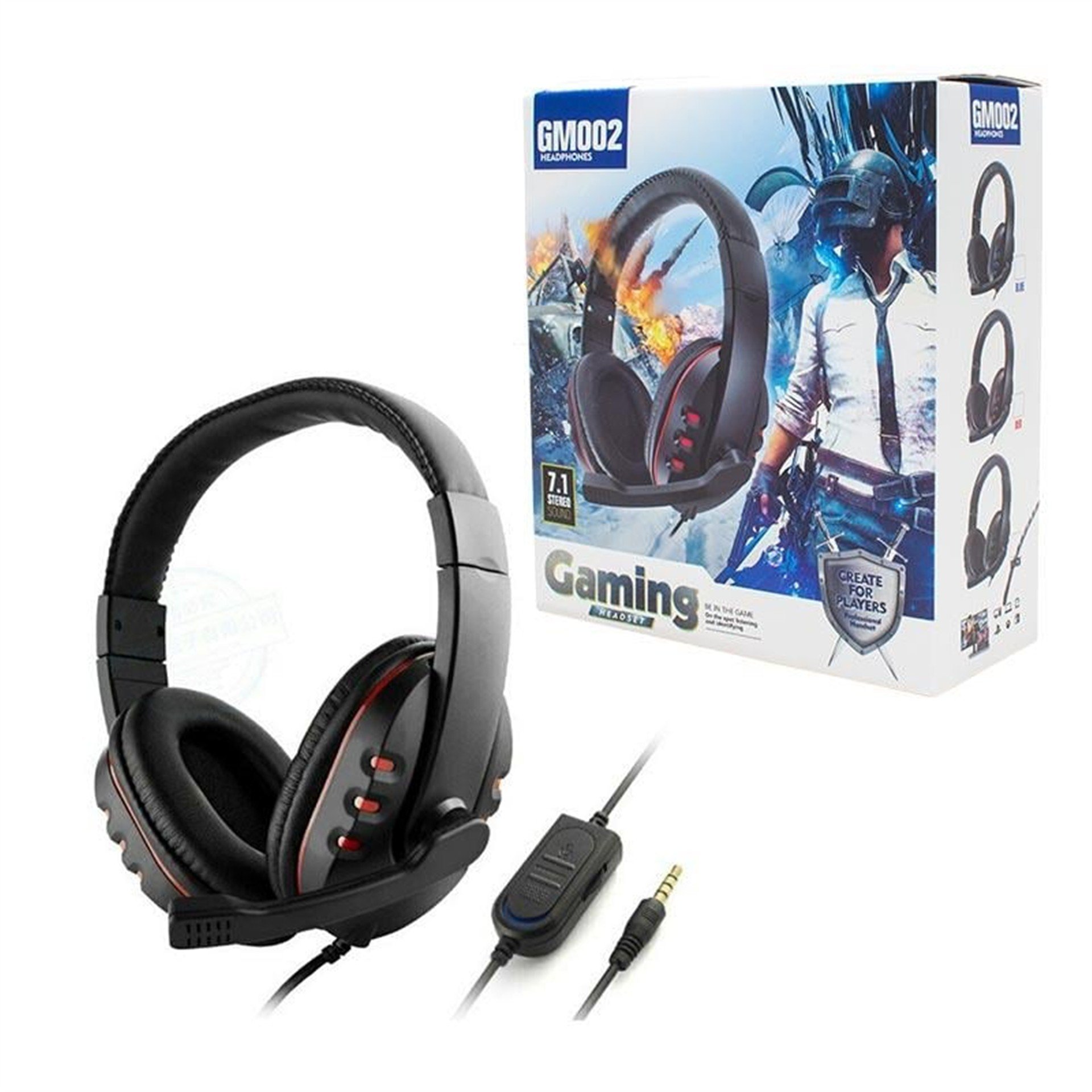 MagicVoice Magicvoice 3.5 Mm Aux Giriş Stereo Mikrofonlu Kulaküstü Oyuncu Kulaklık GM002 - Gaming Kulaklık