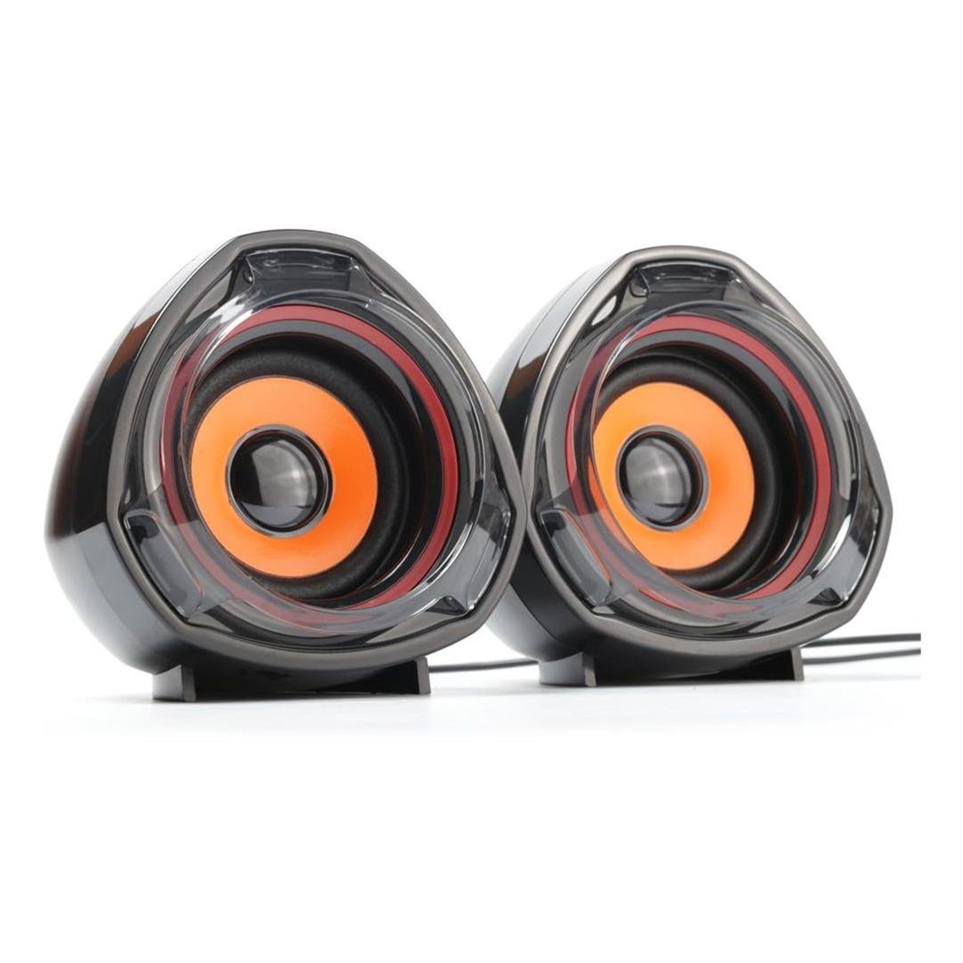 MagicVoice MagicVoice A7 1+1 USB Mini Oval Hoparlör - Speaker (2*5 Watt - 4 Ohm) - Ses Sistemleri