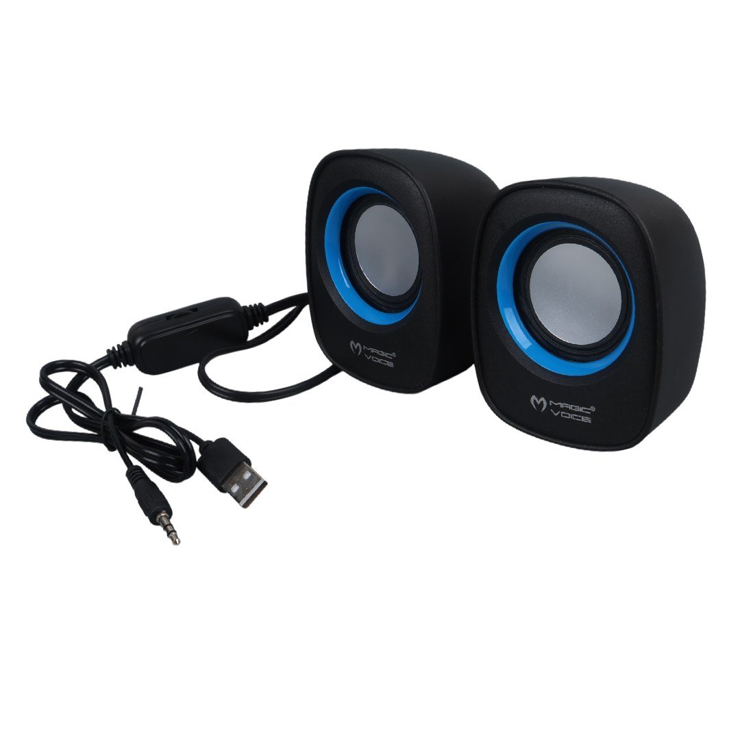 MAGICVOICE D-05A MİNİ 5 WATT 4 OHM MULTİMEDİA 1+1 USB SPEAKER - HOPARLÖR