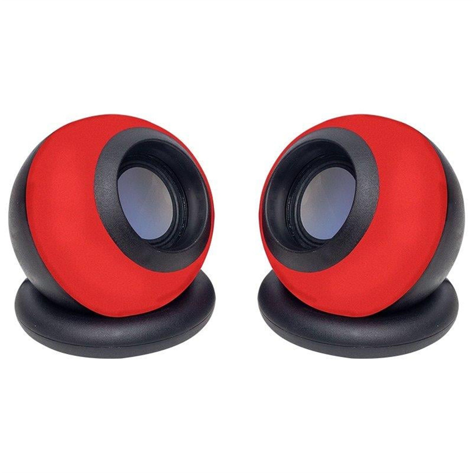 MagicVoice MagicVoice D-08L 1+1 USB Mini Oval Hoparlör - Speaker (2*3 Watt - 4 Ohm) - Ses Sistemleri