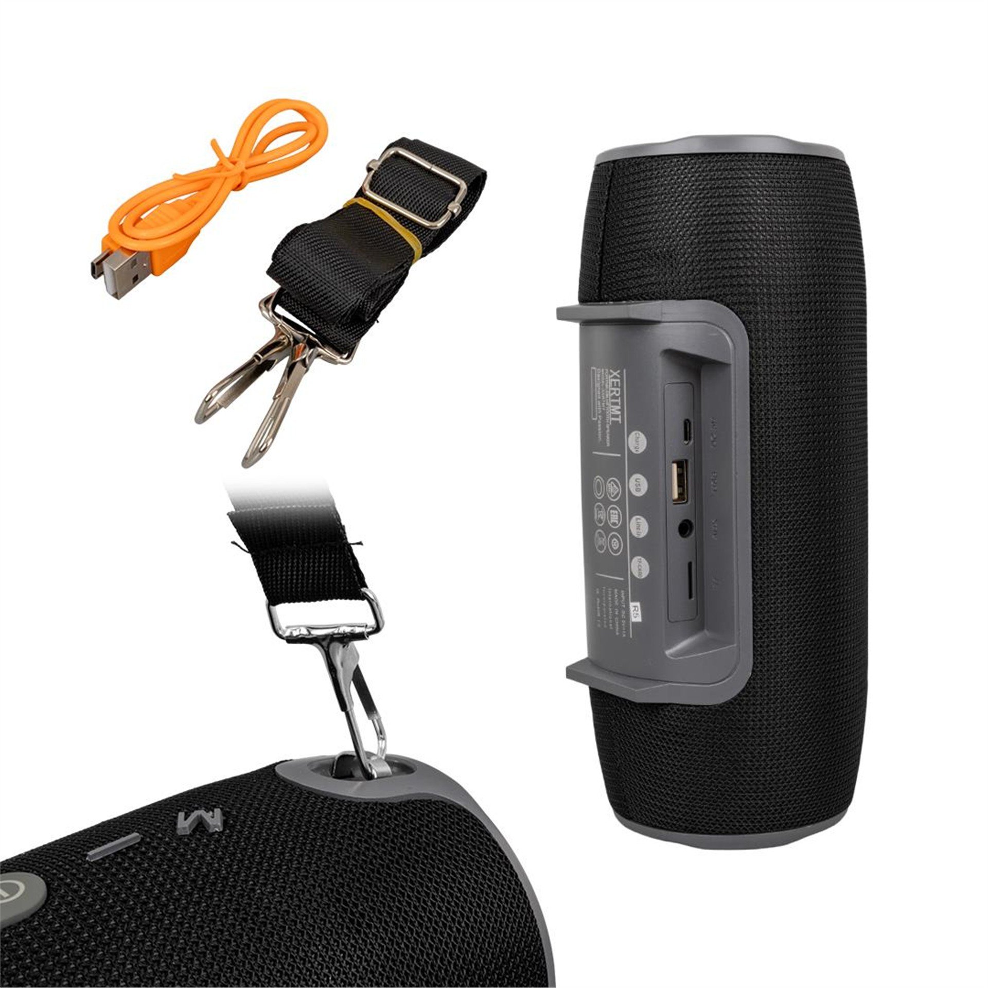 MagicVoice MagicVoice Extreme USB/SD/Bluetooth Destekli Taşınabilir Wireless Büyük Model  Hoparlör - Speaker (2*20 Watt) - Ses Sistemleri