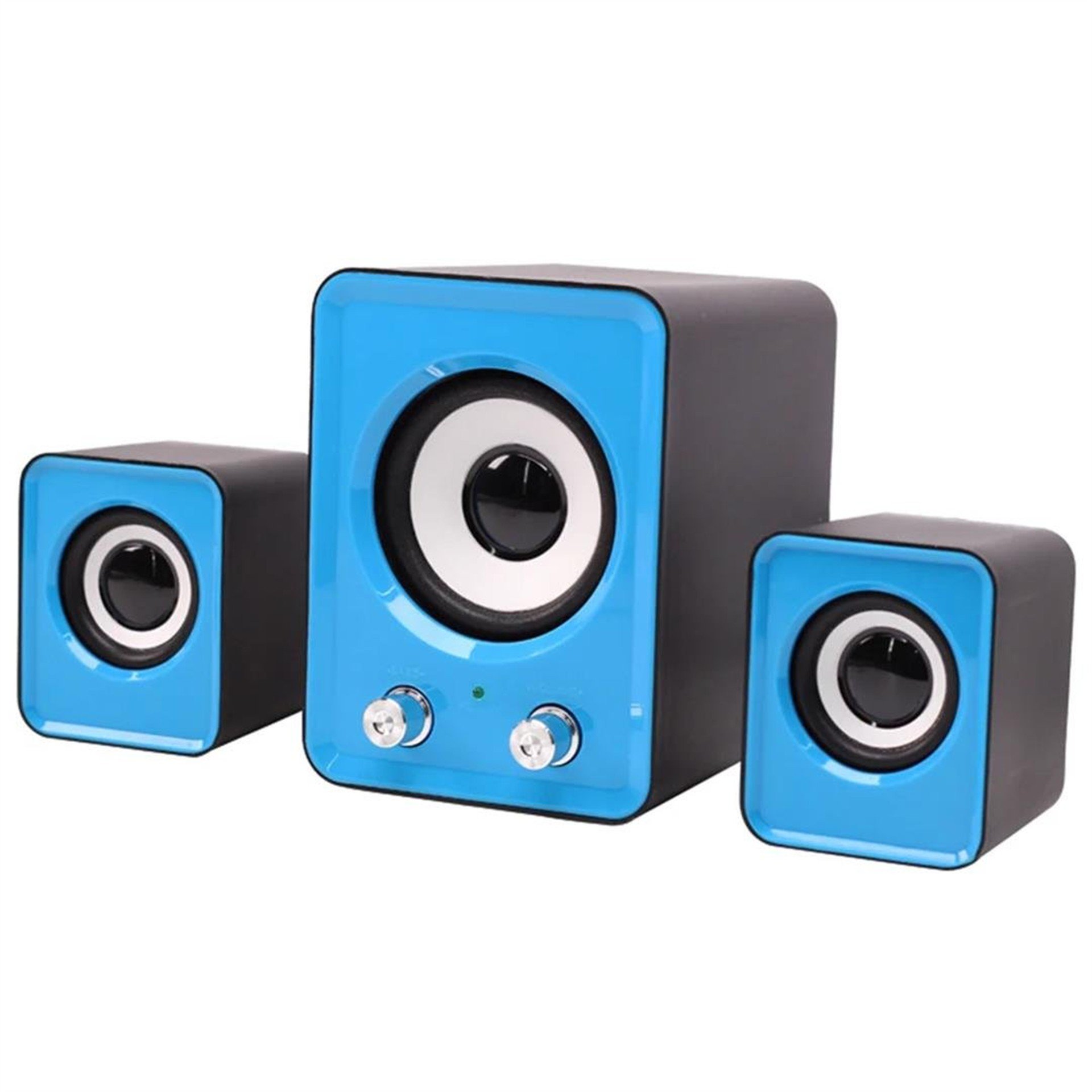 MagicVoice MagicVoice FT-202 2+1 USB Mini Hoparlör - Speaker (5W+2W+2W - 4 Ohm) - Ses Sistemleri