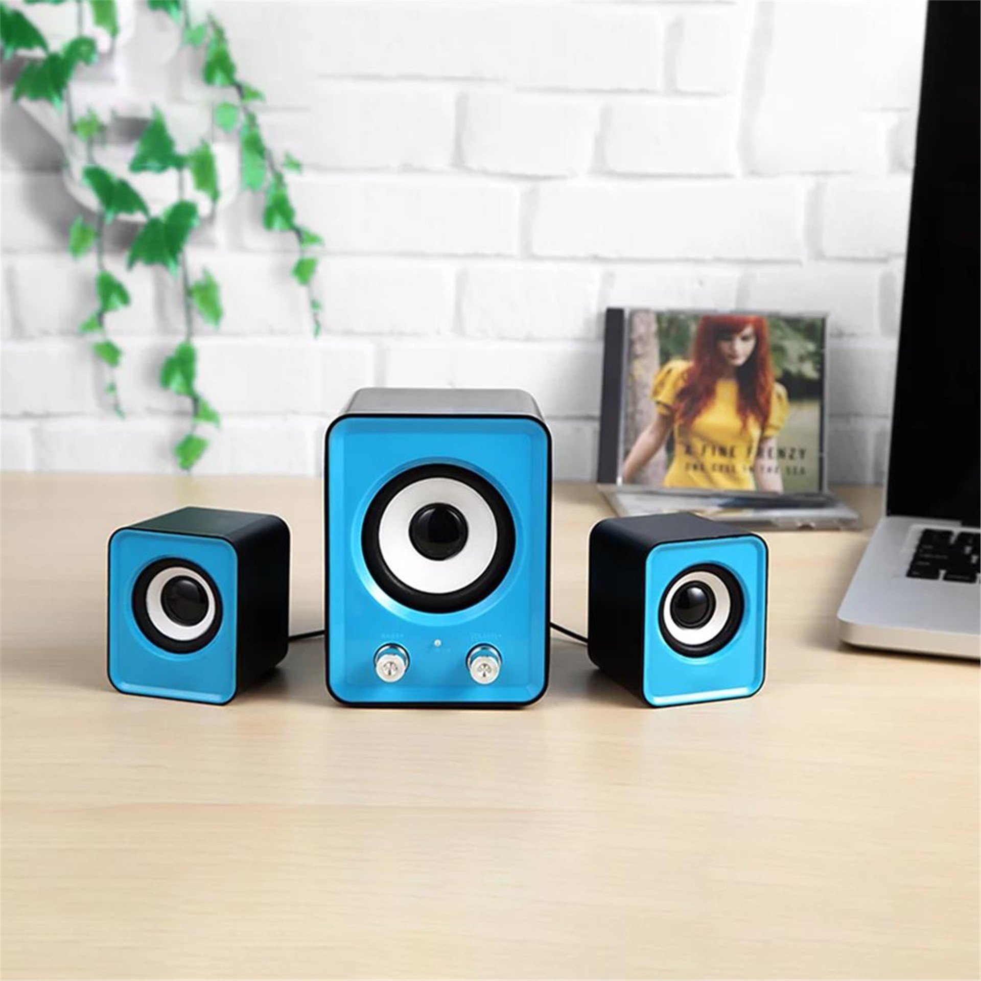 MagicVoice MagicVoice FT-202 2+1 USB Mini Hoparlör - Speaker (5W+2W+2W - 4 Ohm) - Ses Sistemleri