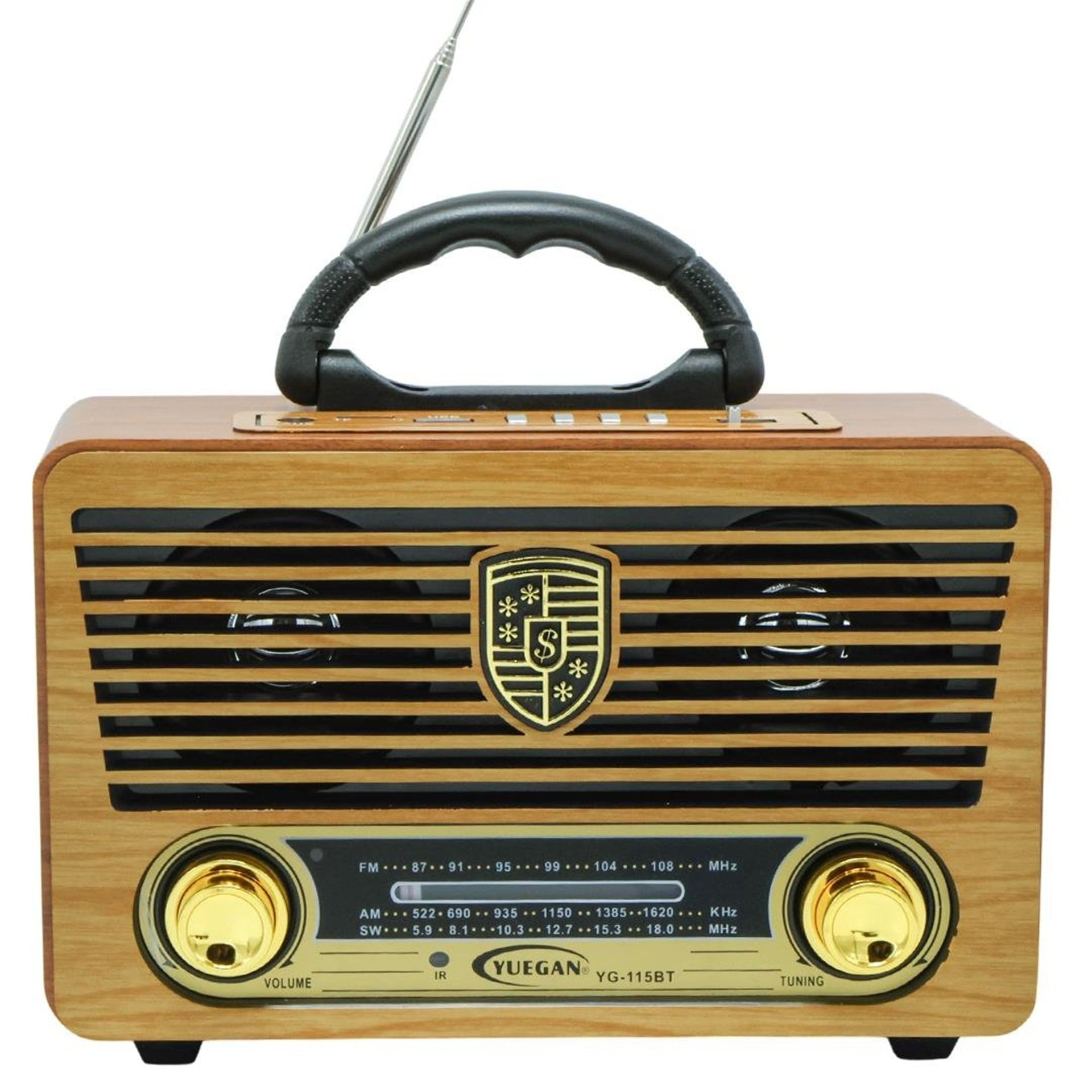 MagicVoice MagicVoice MV-115BT USB - SD - FM - Bluetooth Destekli Nostaljik Radyo - Taşınabilir Radyo