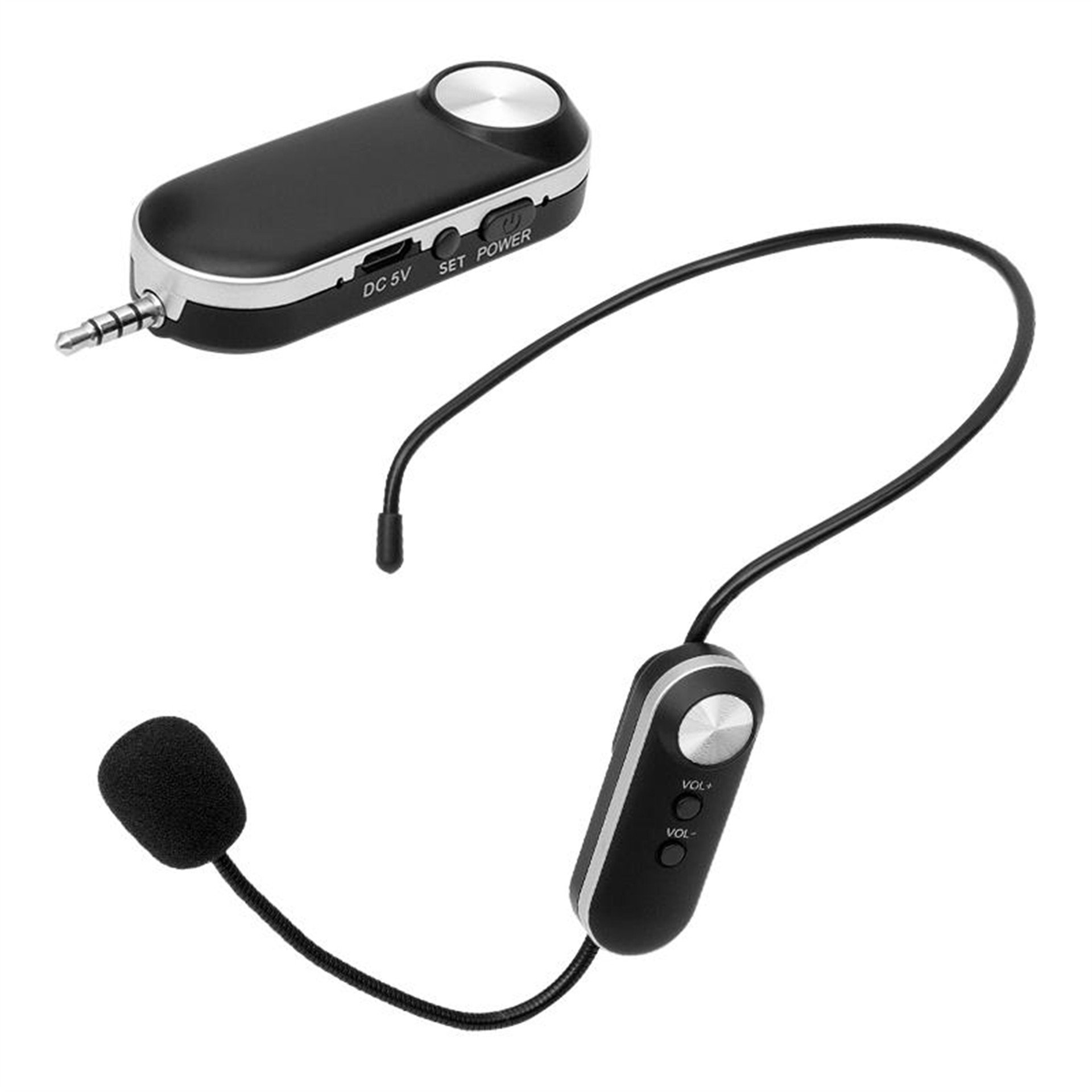 MagicVoice Magicvoice MV-1306H 1 Headset Kablosuz Uhf Telsiz Mikrofon - Kablosuz Mikrofonlar
