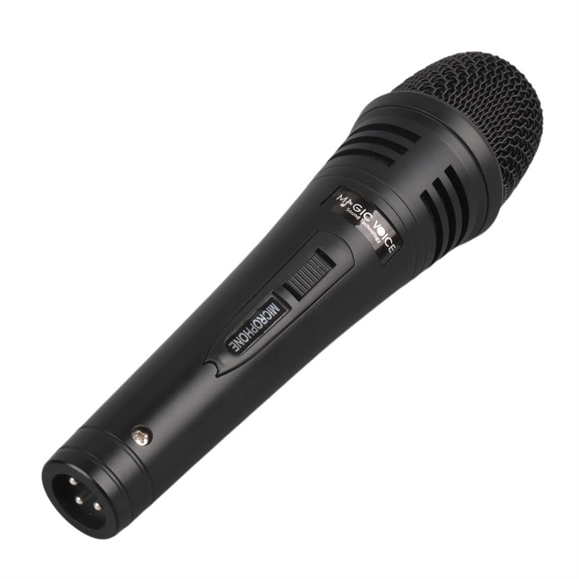 MagicVoice Magicvoice MV-1310 Dinamik Profesyonel Kablolu EL Mikrofonu XLR Girişli Alüminyum (5 Metre Kablolu) - El Mikrofonları
