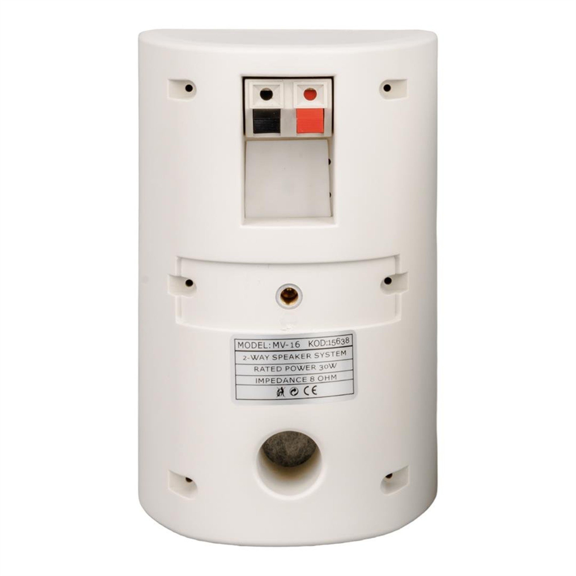 MagicVoice Magicvoice MV-16 7.5 Cm 30W 2 Yollu Sütun Hoparlör 2'Li Takım - Seslendirme Hoparlörleri
