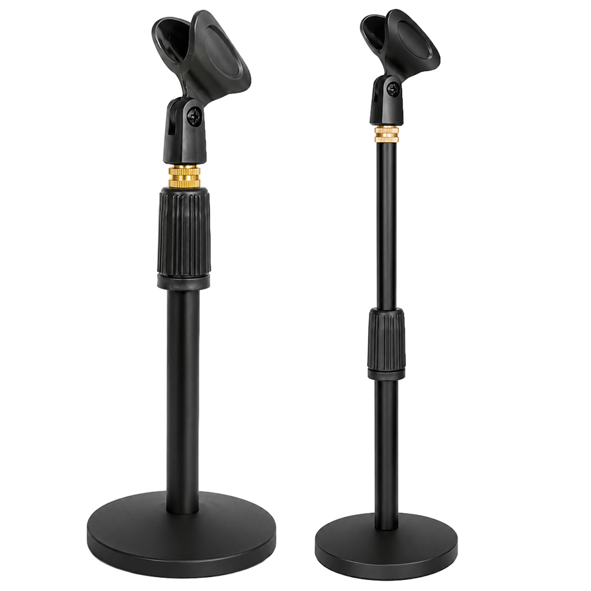 MagicVoice Magicvoice MV-16865 Profesyonel Metal Masaüstü El Mikrofon Standı Metal Yükseklik Ayarlı - Cami Mikrofon Sehpası