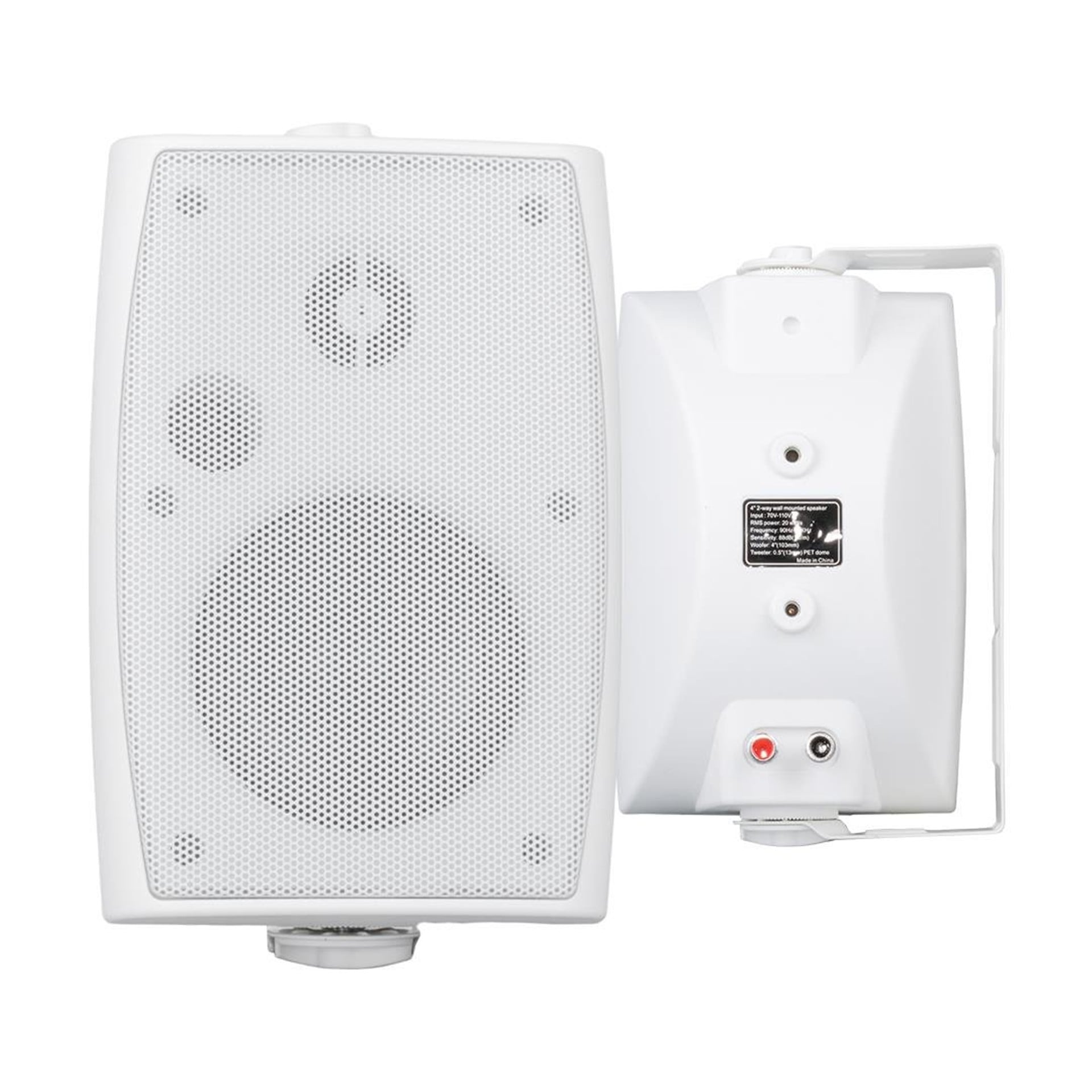 MagicVoice Magicvoice MV-21667 110 Volt - 150 Watt 8 Ohm 4'' İki Yollu Beyaz Trafolu Sütun Hoparlör - Trafolu Hoparlör