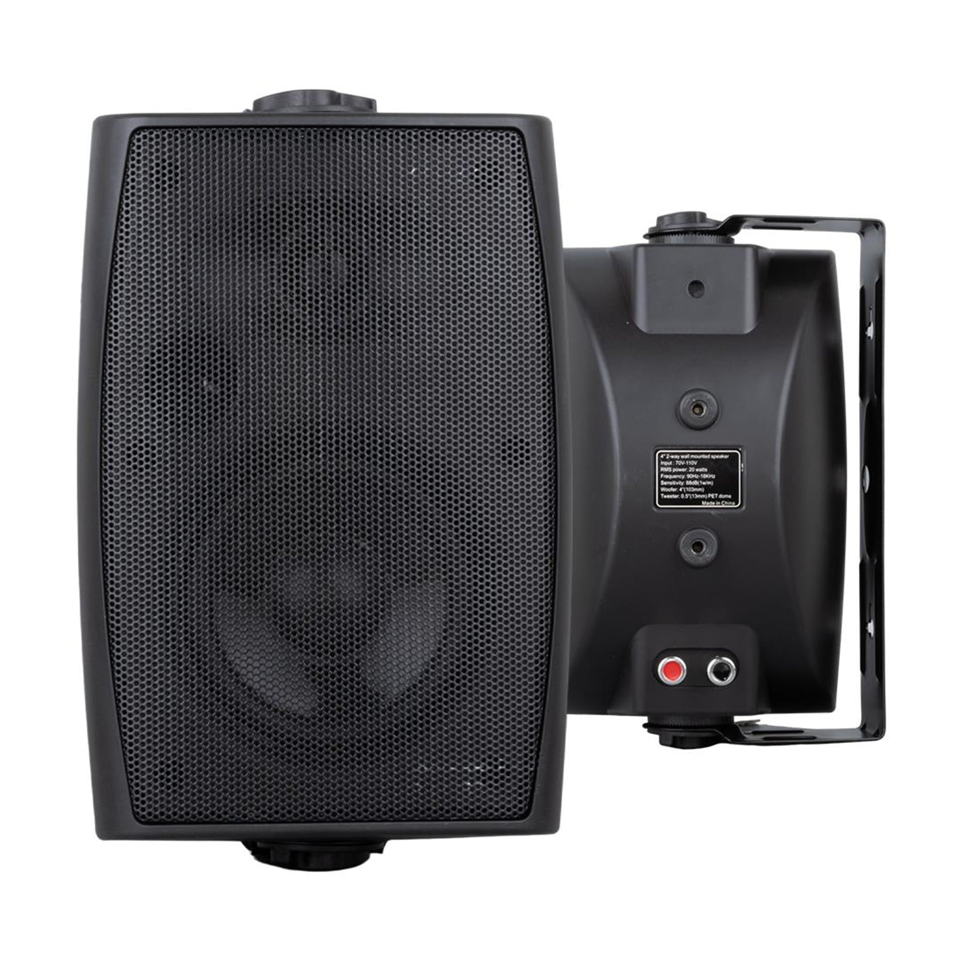 MagicVoice Magicvoice MV-21668 10 CM 110 Volt - 150 Watt 4'' İki Yollu Siyah Trafolu Sütun Hoparlör - Trafolu Hoparlör
