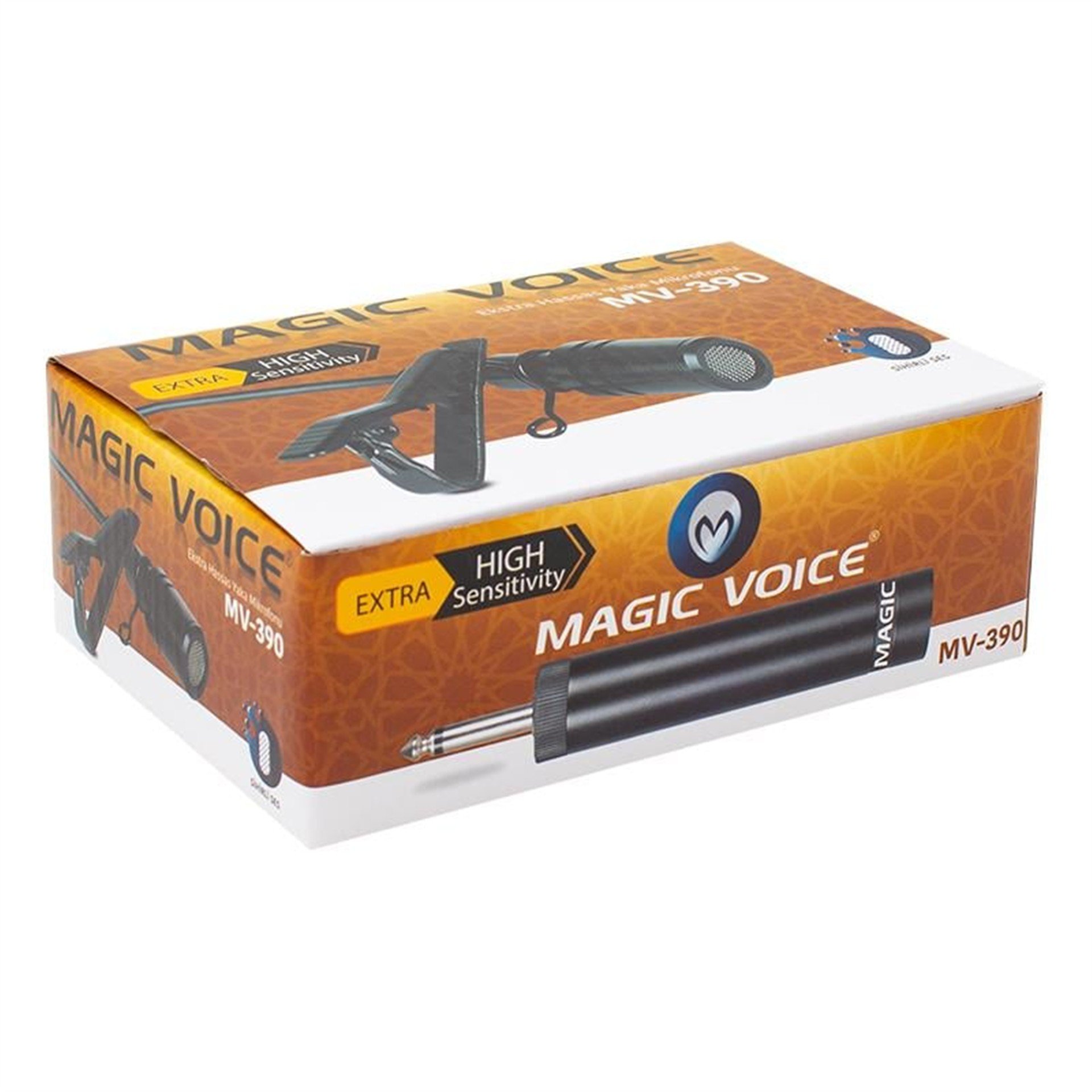 MagicVoice Magicvoice MV-390 Çantalı 5 Metre Kablolu Hassas Yaka Mikrofonu - Yaka Mikrofonları