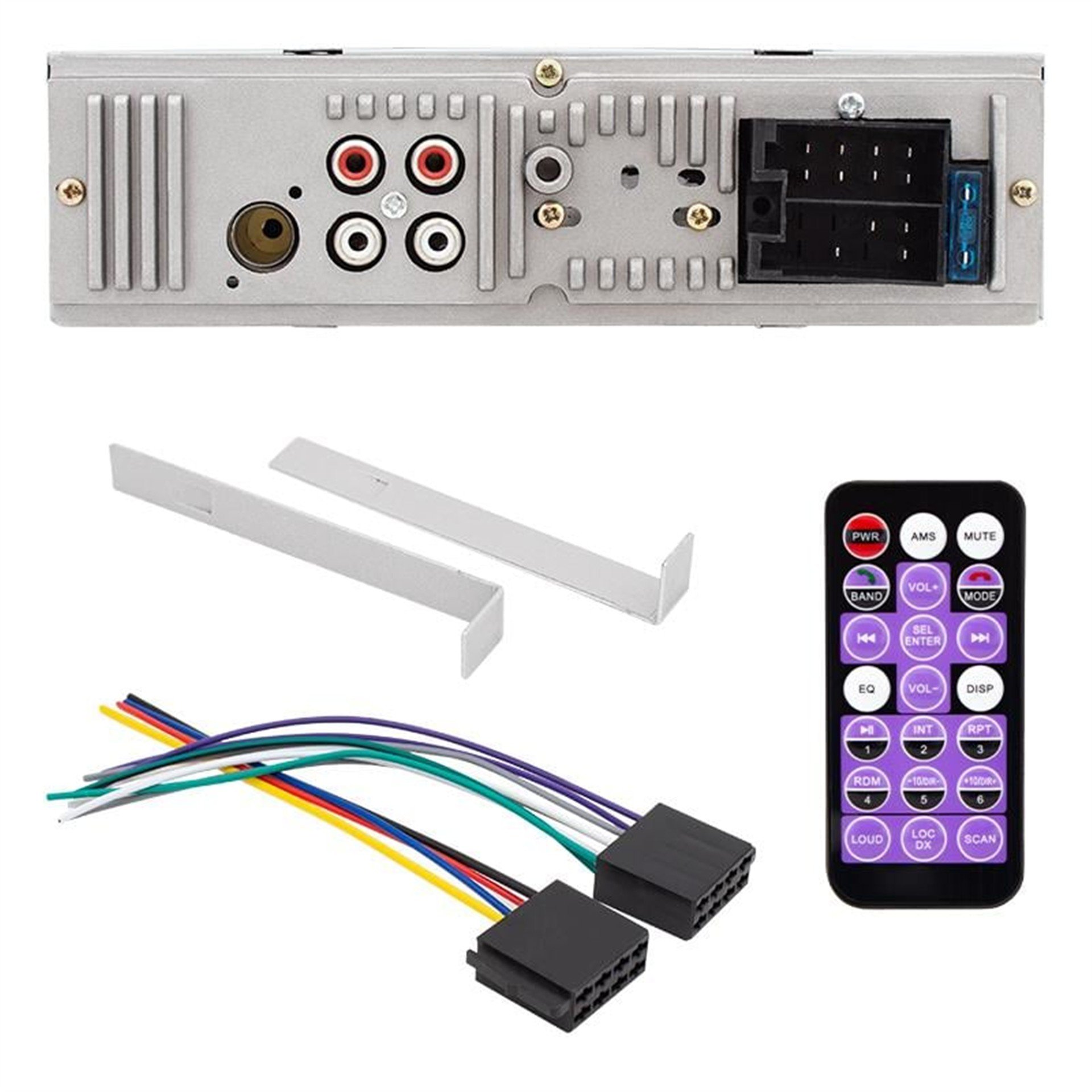 MagicVoice Magicvoice MV-5415 USB-SD-FM-AUX-Bluetooth Mekaniksiz Oto Teyp - Oto Teyp