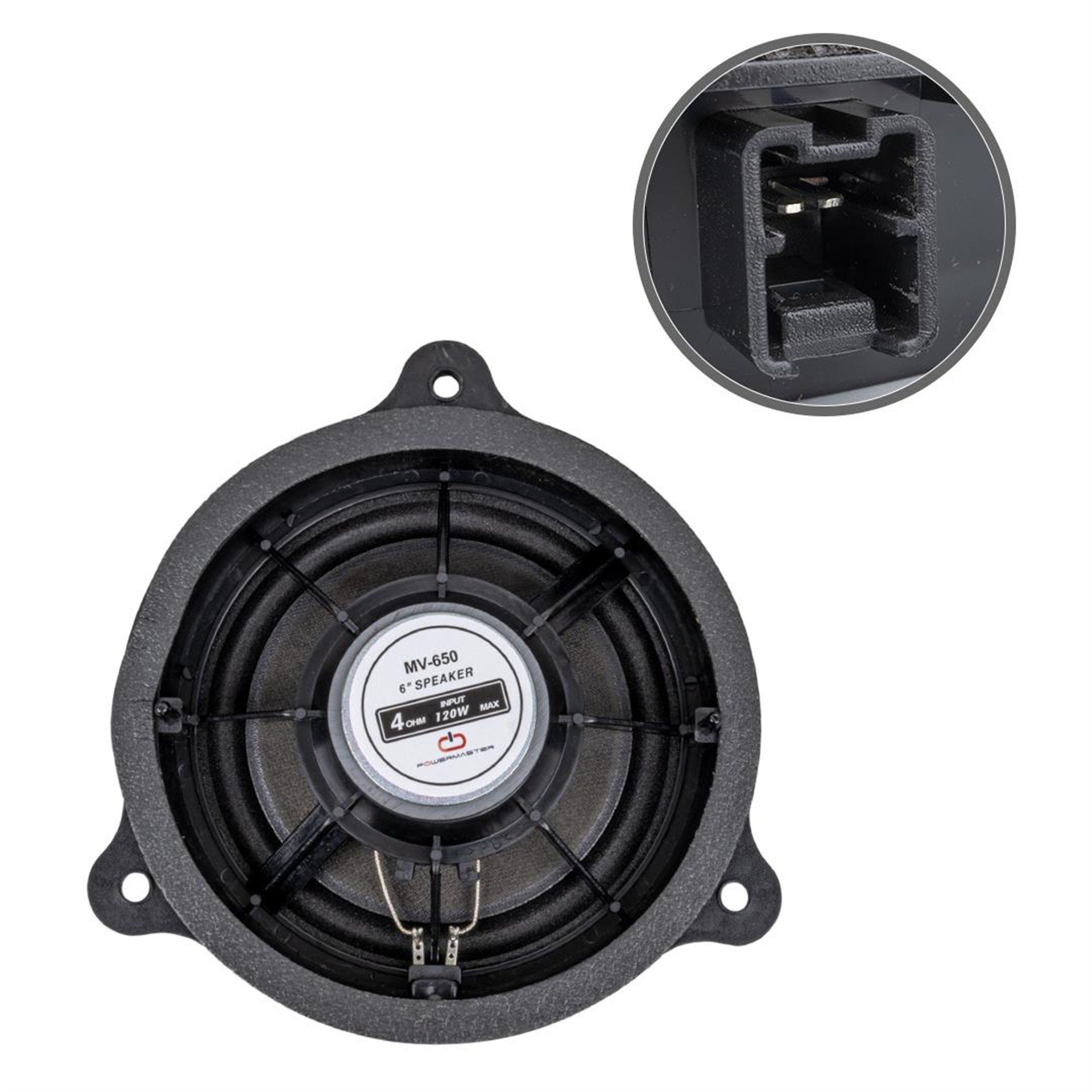 MagicVoice MagicVoice MV-650 6'' 16 Cm 4 Ohm Max 120 Watt Üçgen Oto Hoparlör Tekli (Nissan) - Oto Hoparlör