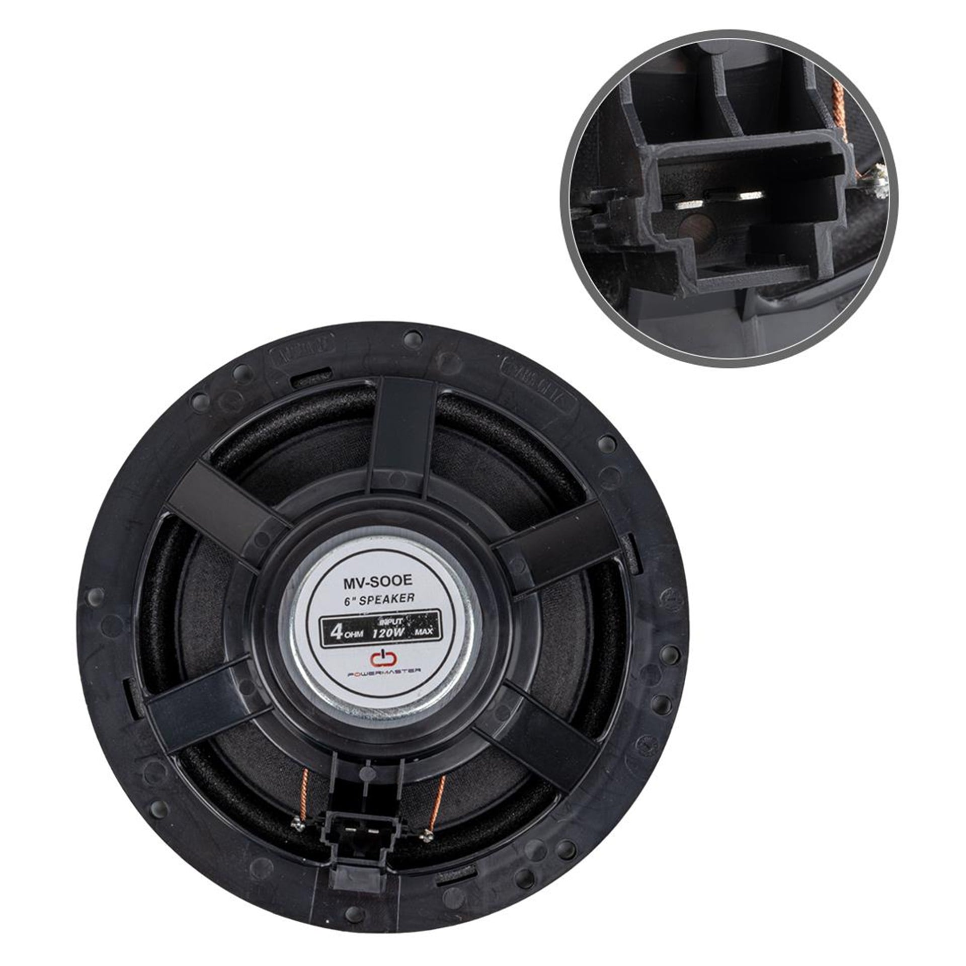 MagicVoice MagicVoice MV-S00E 6'' 16 Cm 4 Ohm Max 120 Watt Oto Hoparlör Tekli (Citroen - Peugeot) - Oto Hoparlör