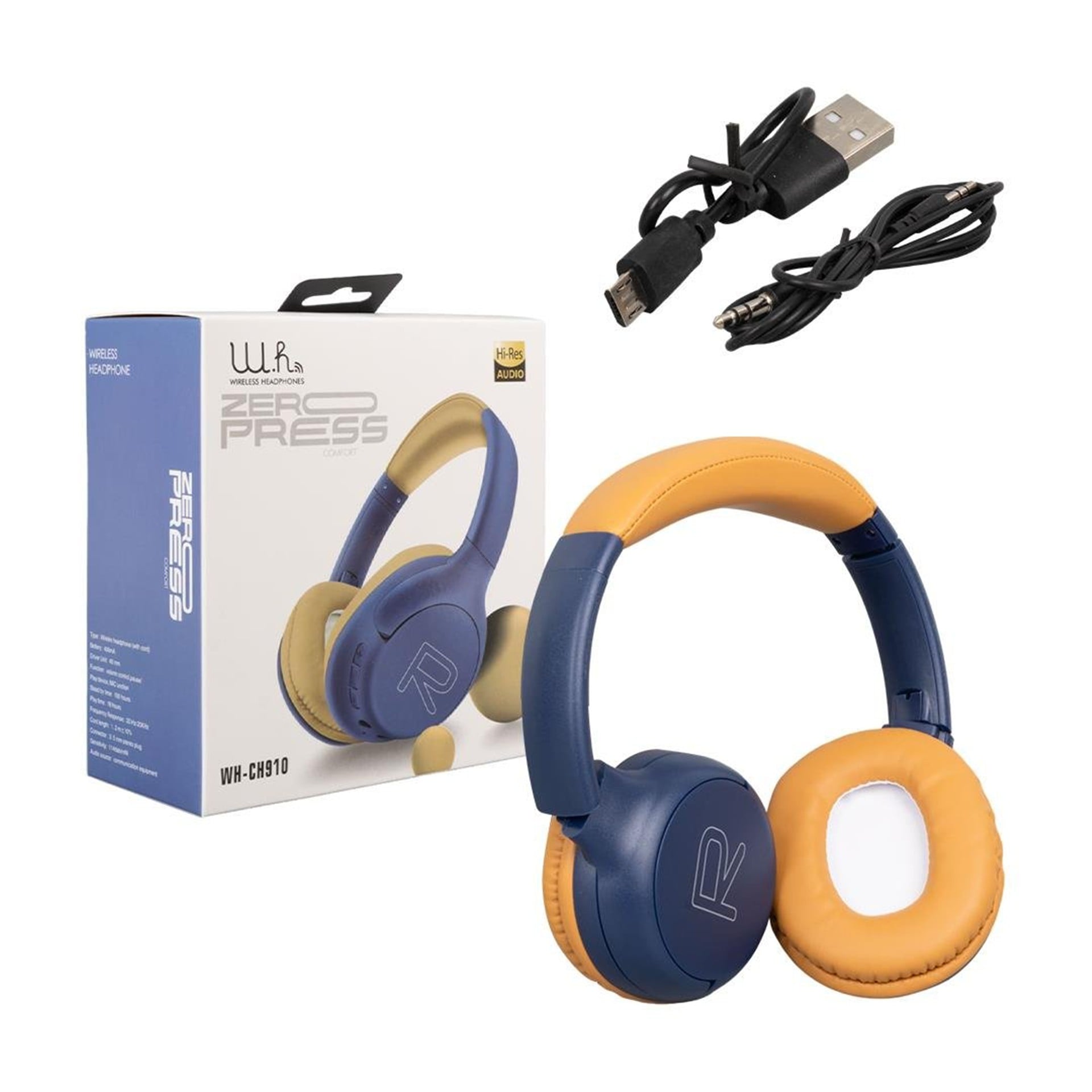 MagicVoice Magicvoice WH-CH910 Kablosuz Bluetooth Kulaküstü Tasarım Kulaklık - Kulaklık