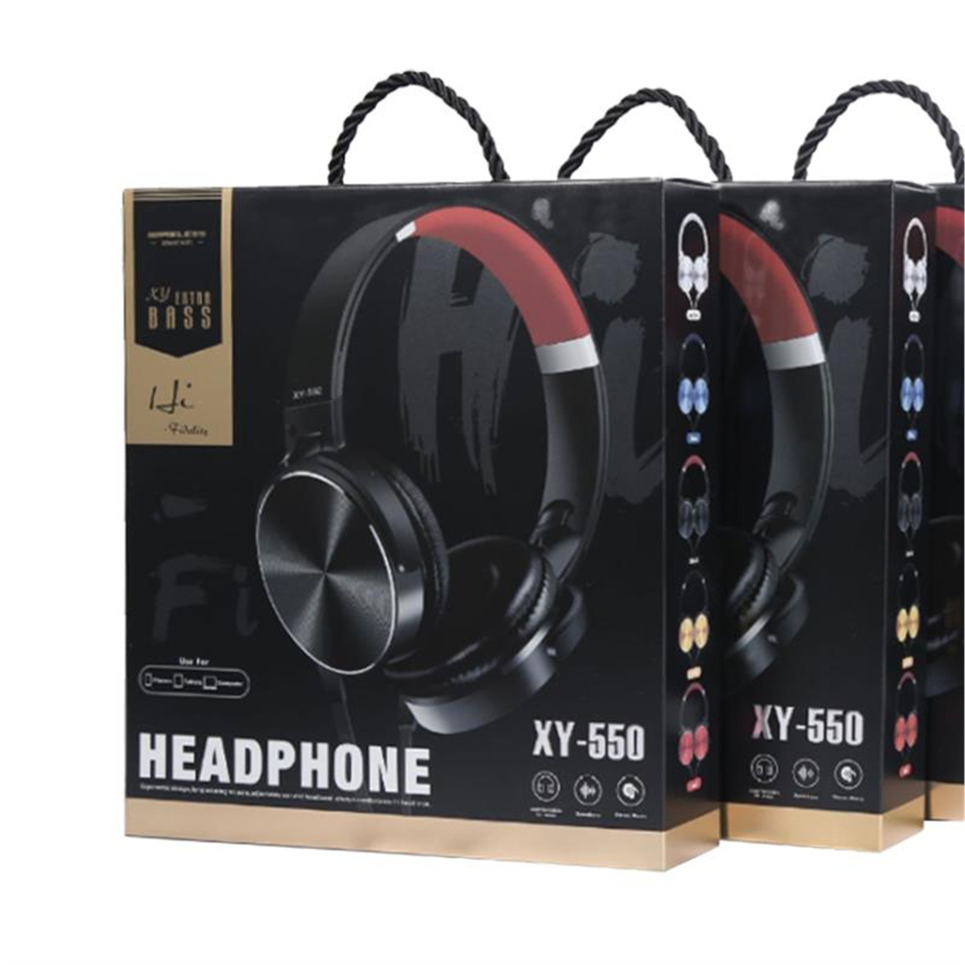 MagicVoice Magicvoice XY-550 3.5 Mm Aux Girişli Stereo Kulaküstü Kulaklık - Kulaklık
