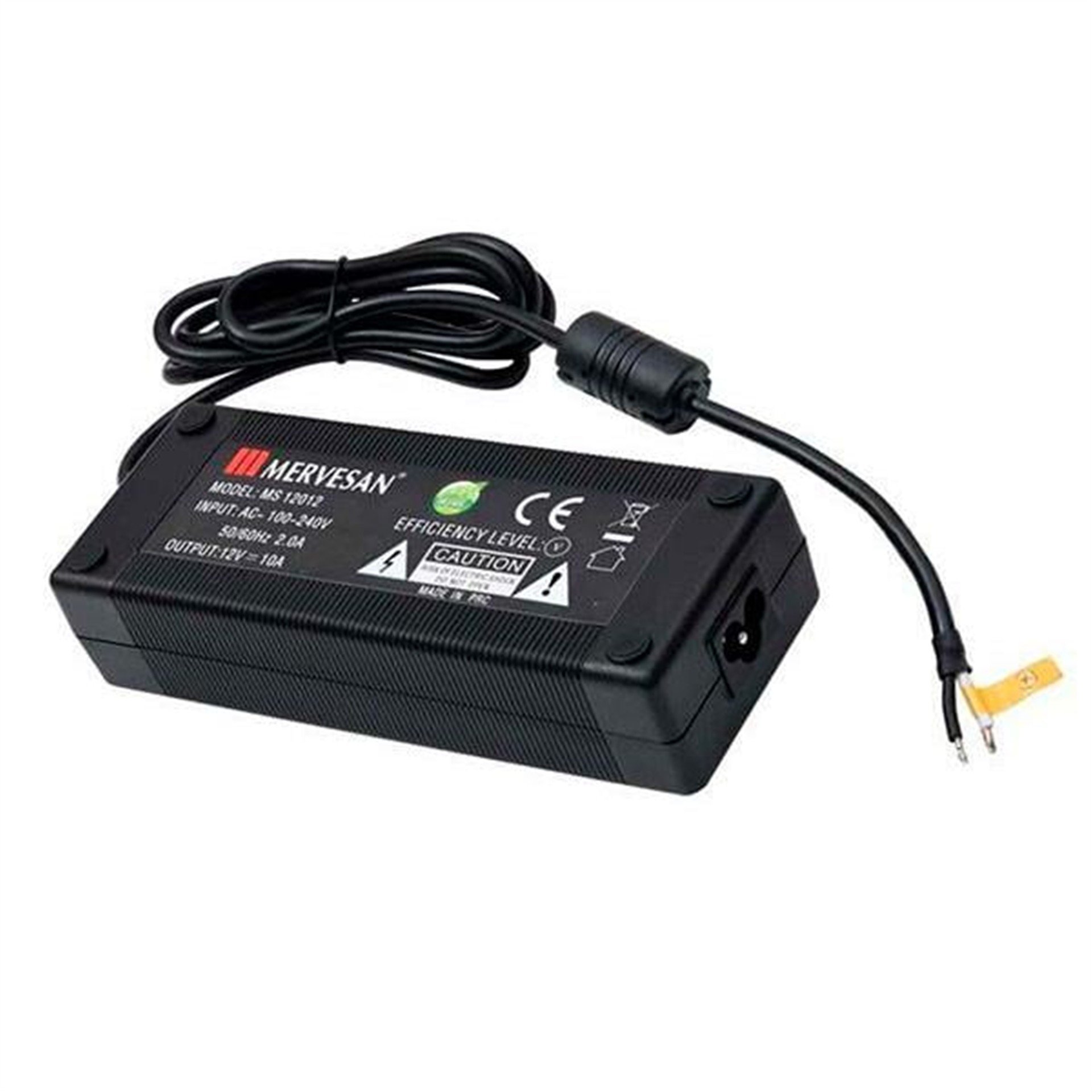 Mervesan Mervesan 12 Volt 10 Amper Masaüstü SMPS Plastik Kasa Adaptör MS-12012 - Adaptörler