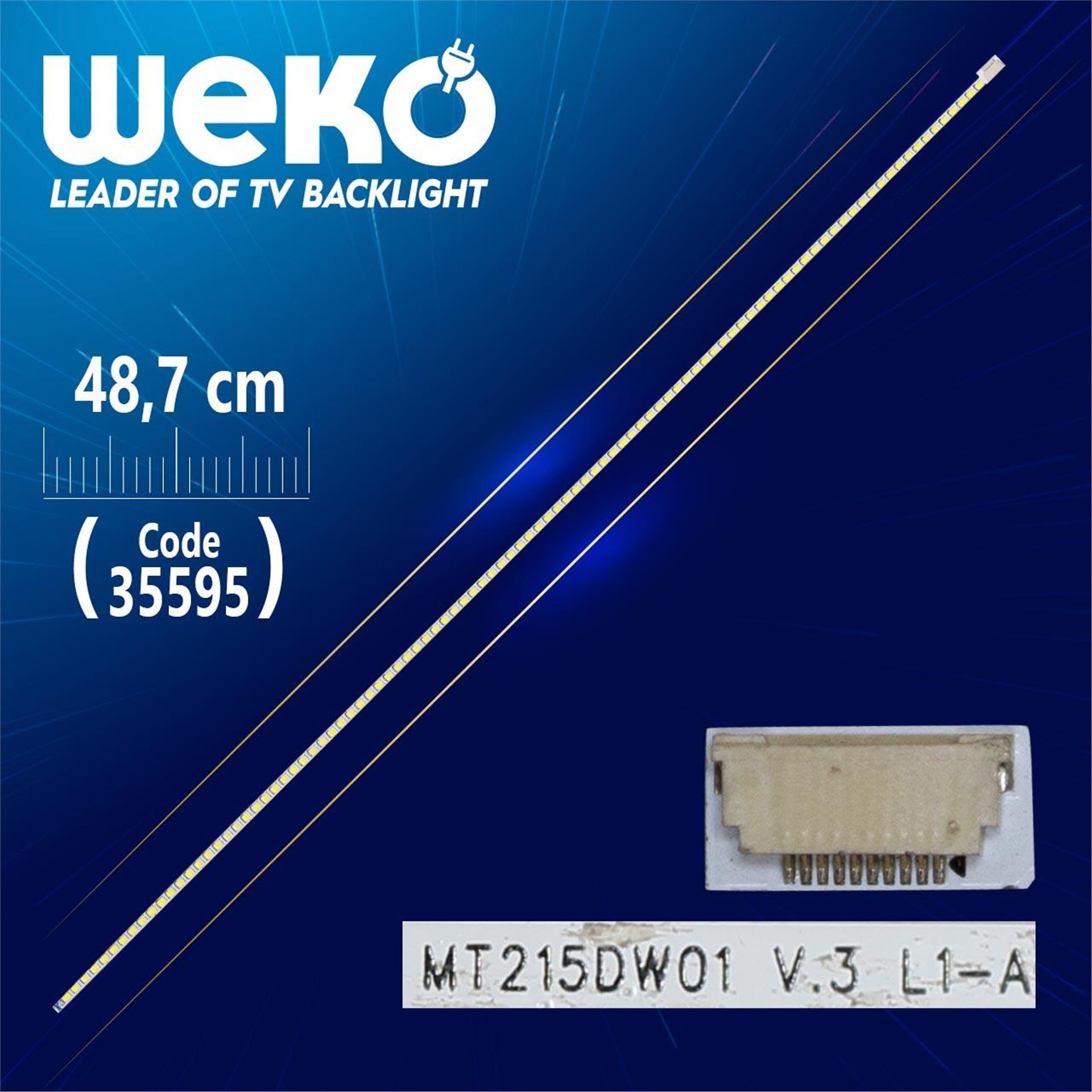 Weko MT215DW01 V.3 L1-A - 48.7 Cm 99 Ledli - (WK-1107) Tv Led Bar - Tv Led Bar