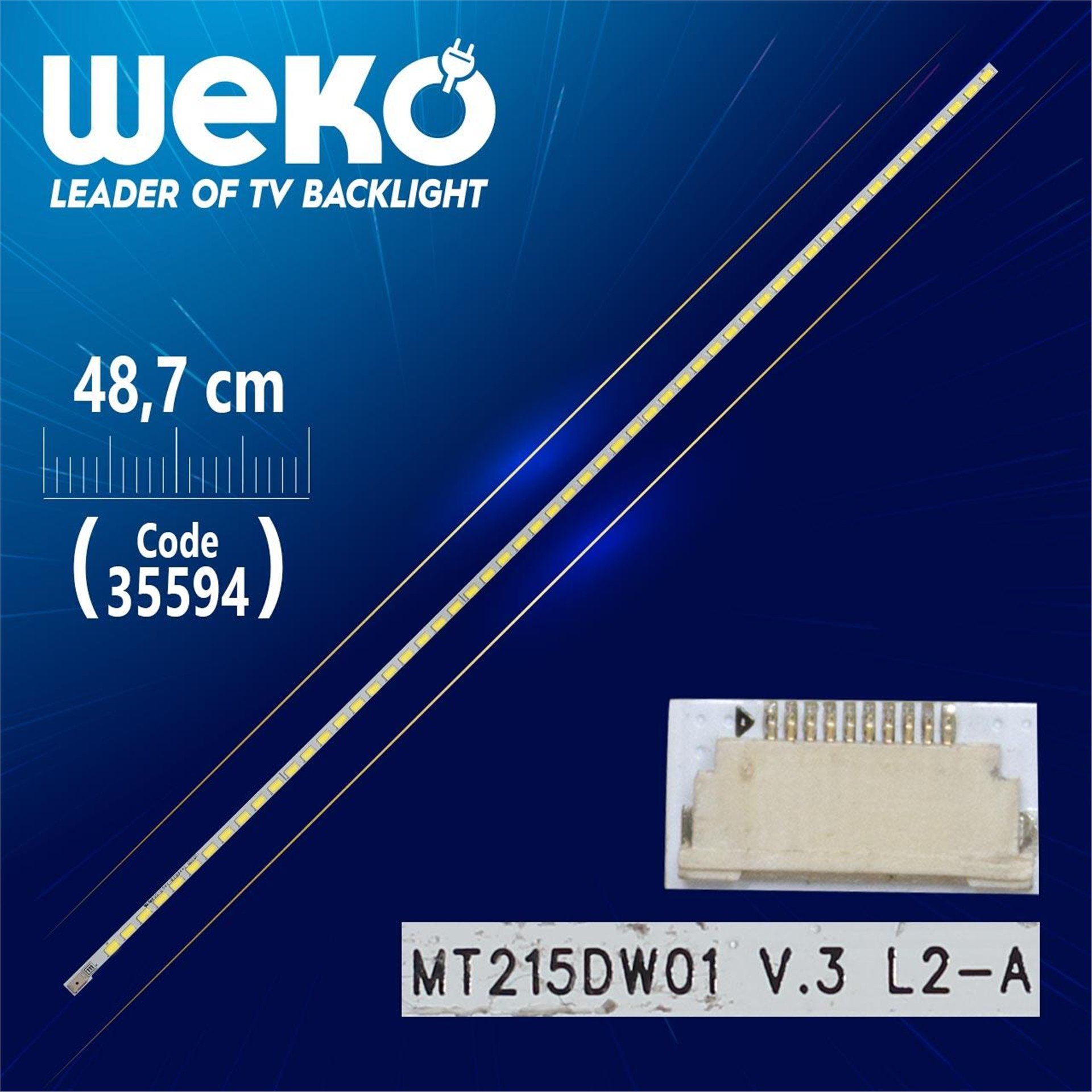 Weko MT215DW01 V.3 L2-A - 48.7 Cm 99 Ledli - (WK-1106) Tv Led Bar - Tv Led Bar