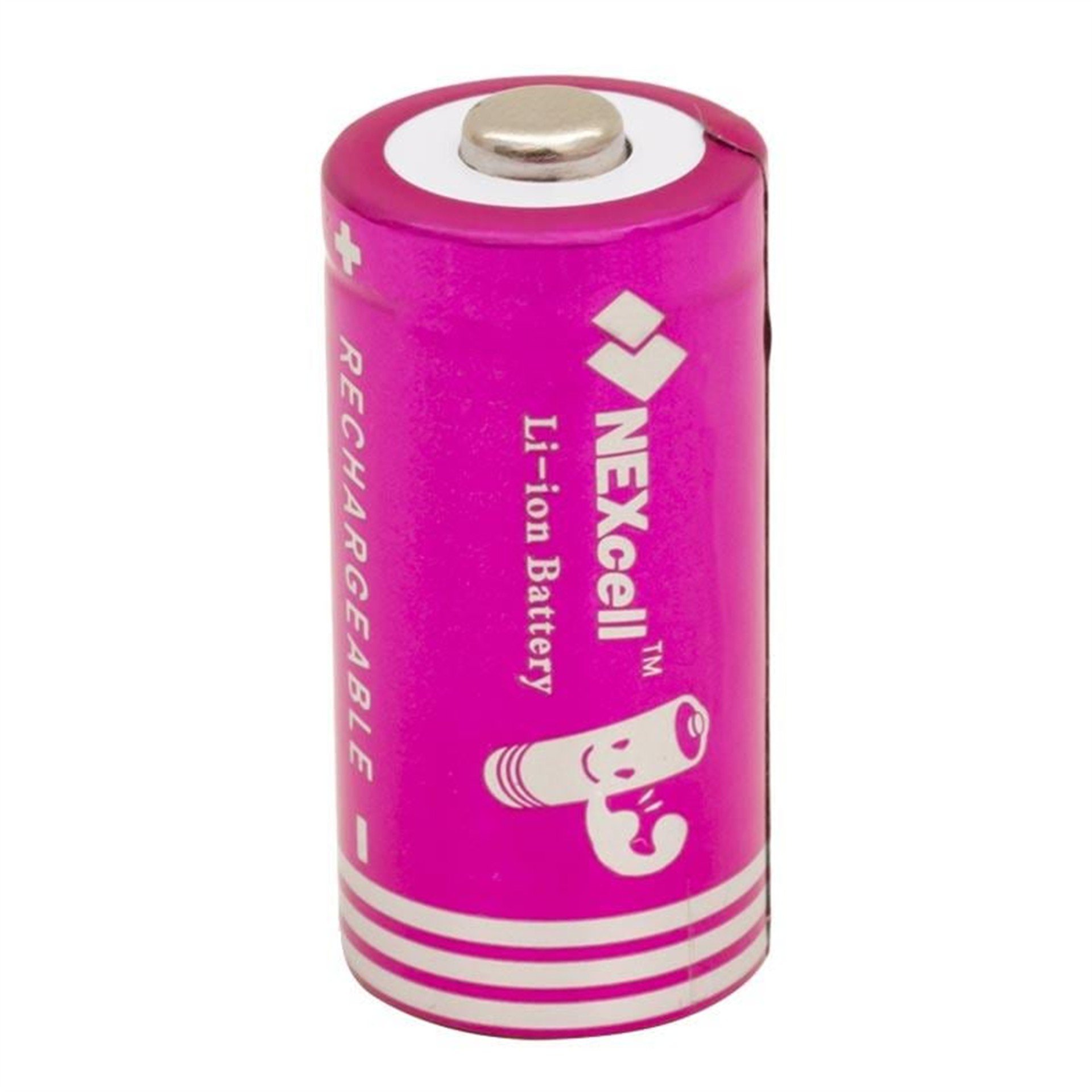 Nexcell Nexcell ICR16340 3.7 V 1200 Mah LI-ION Şarj Edilebilir Pil - Şarjlı Piller