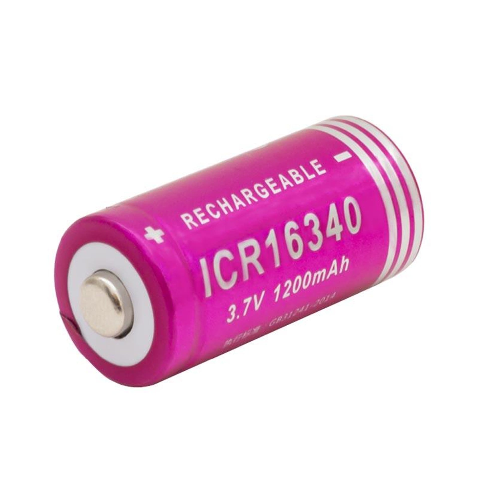 Nexcell Nexcell ICR16340 3.7 V 1200 Mah LI-ION Şarj Edilebilir Pil - Şarjlı Piller