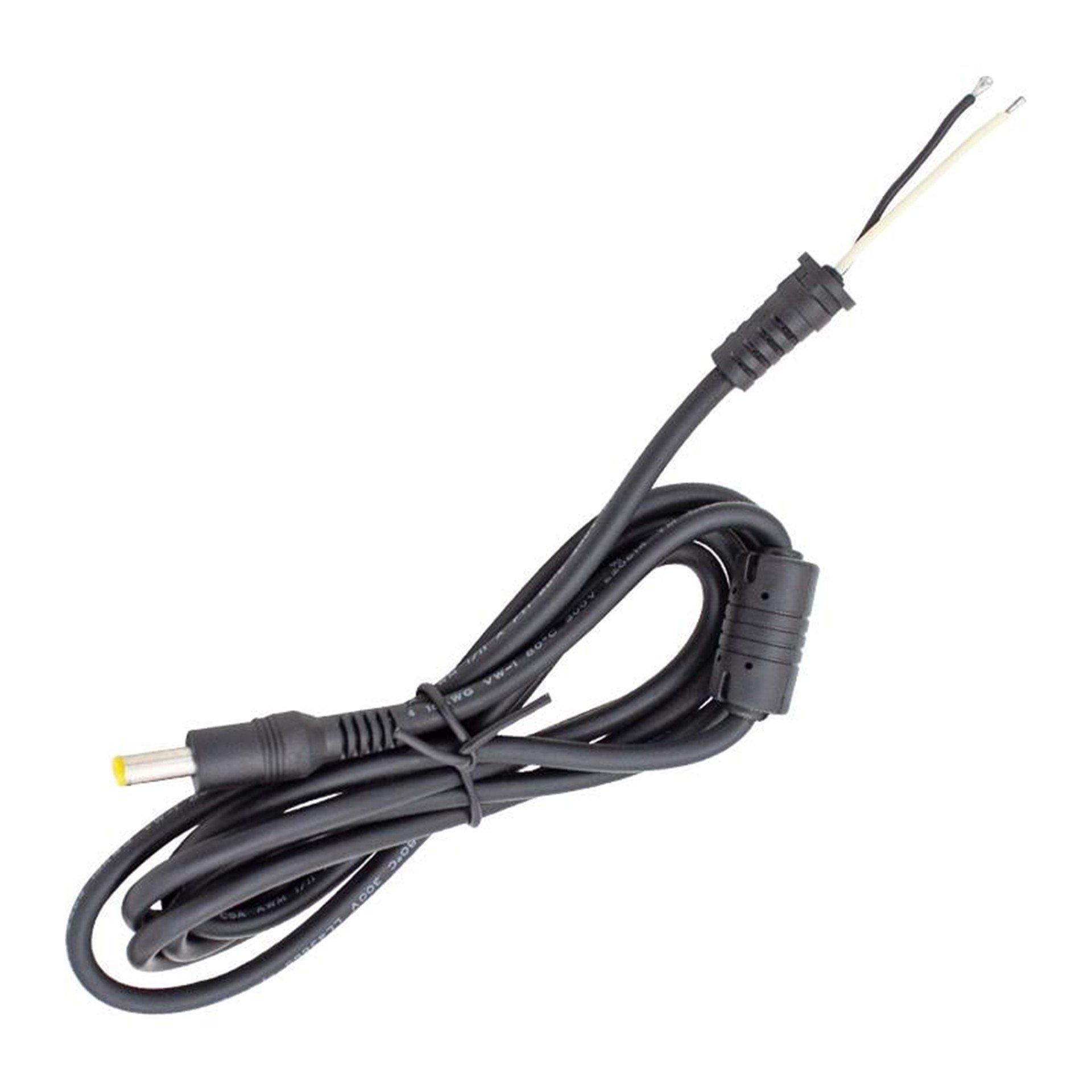 Oem Notebook Adaptörü Jacklı Kablo YD-77 0.75mm (4,8+1,7) - Laptop Adaptör Kabloları