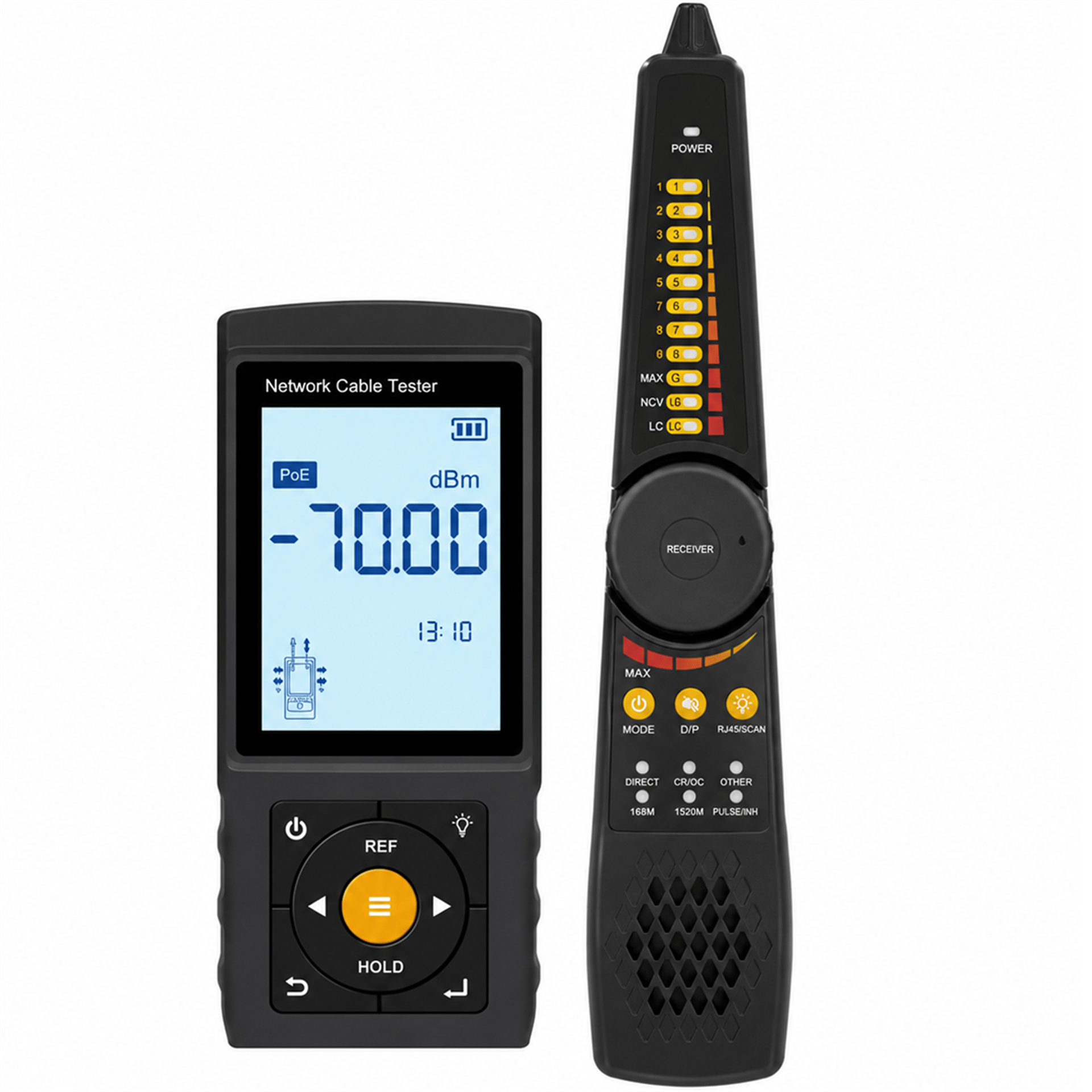 Novacom Novacom NVC-LT200 3'' Lcd Ekranlı Tdr Metraj - Pse Voltaj - Network Kablo Test Cihazı - Kablo Test Cihazı
